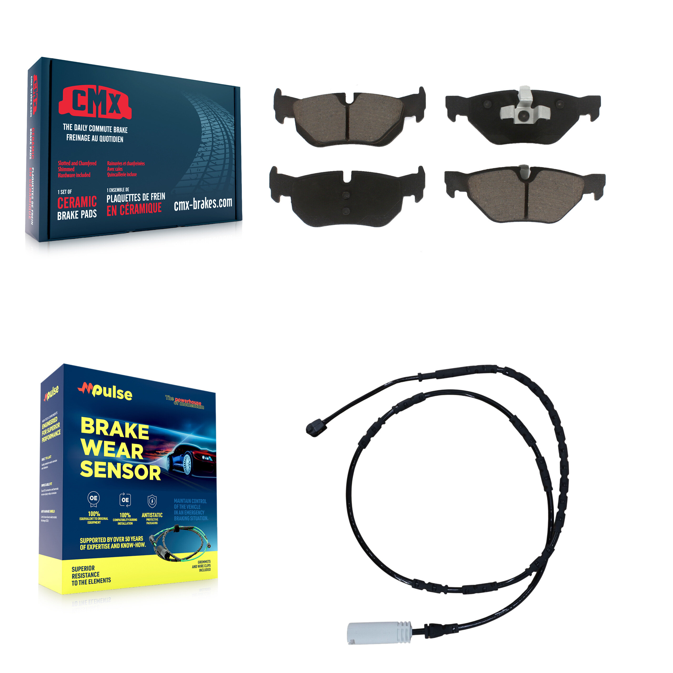 CMX - KCW-100862 - Rear Disc Brake Pad Kits