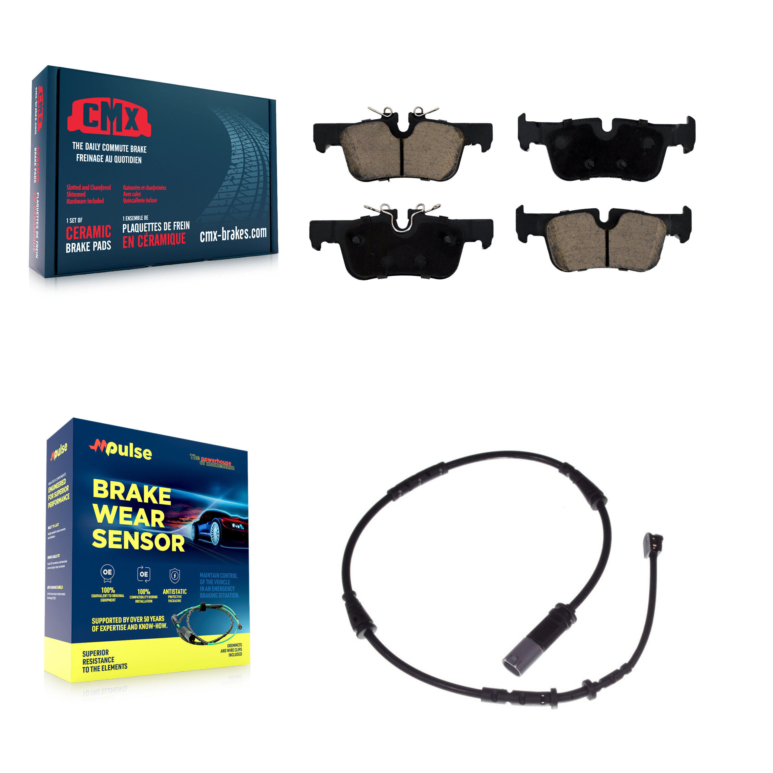 CMX - KCW-100864 - Rear Disc Brake Pad Kits
