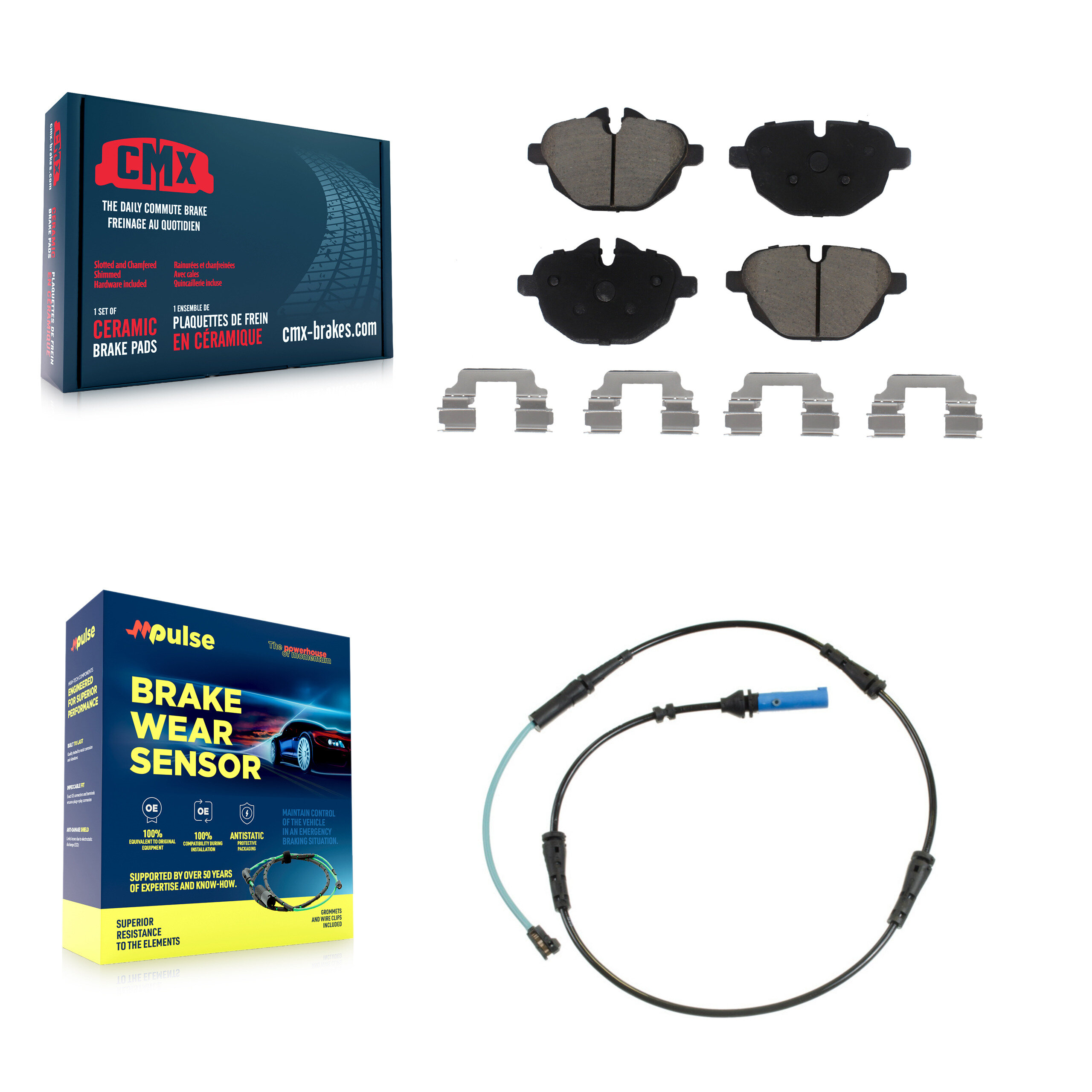CMX - KCW-100868 - Rear Disc Brake Pad Kits