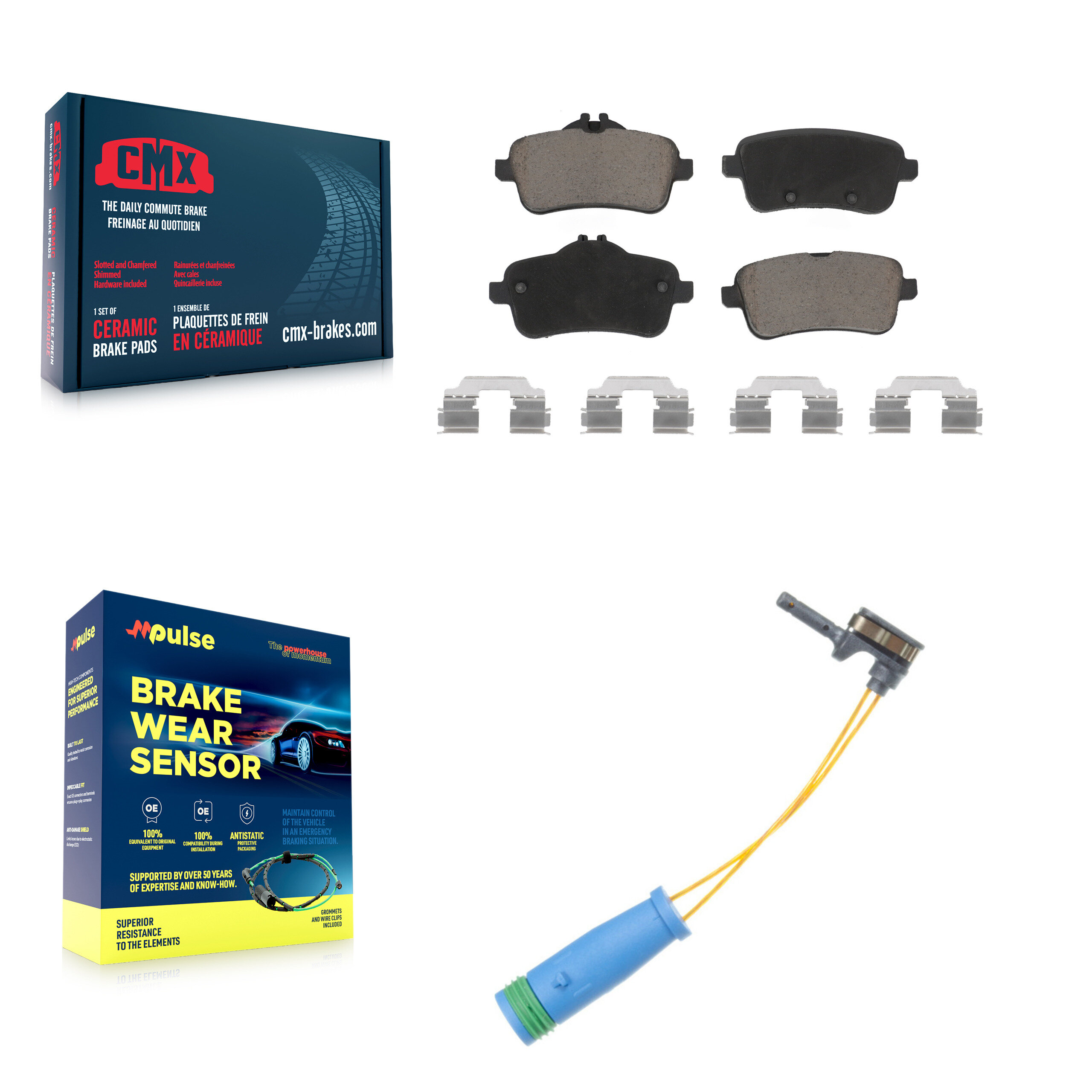 CMX - KCW-100873 - Rear Disc Brake Pad Kits