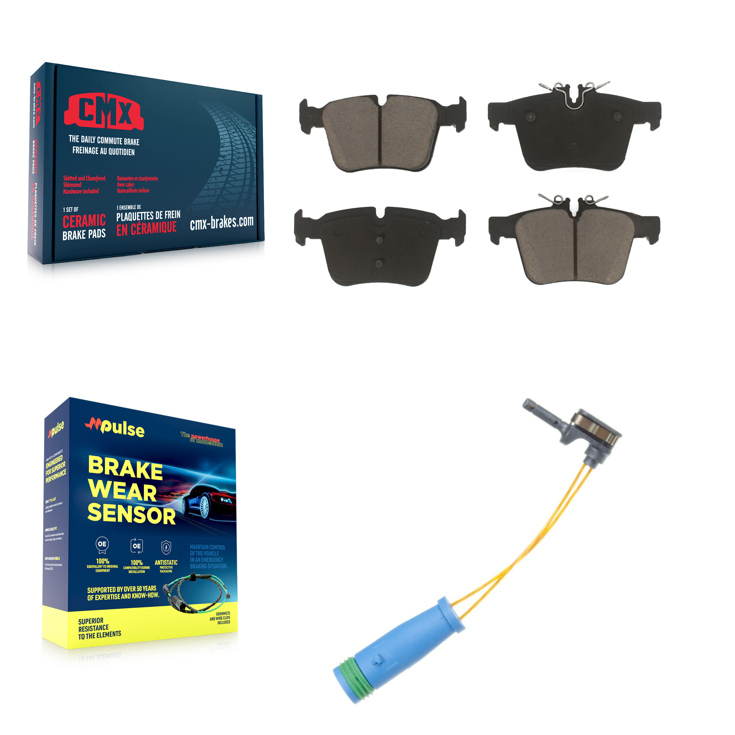 CMX - KCW-100874 - Rear Disc Brake Pad Kits
