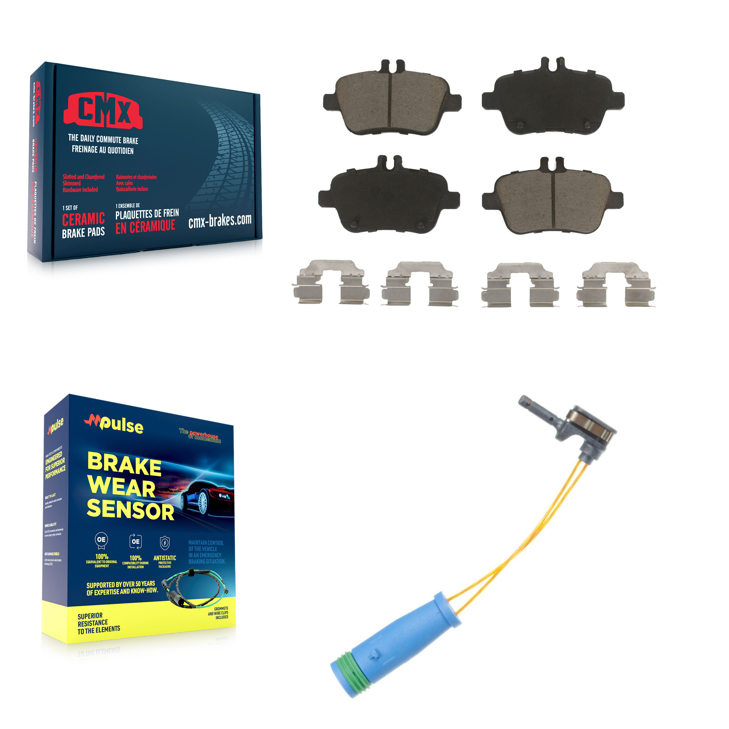 CMX - KCW-100875 - Rear Disc Brake Pad Kits