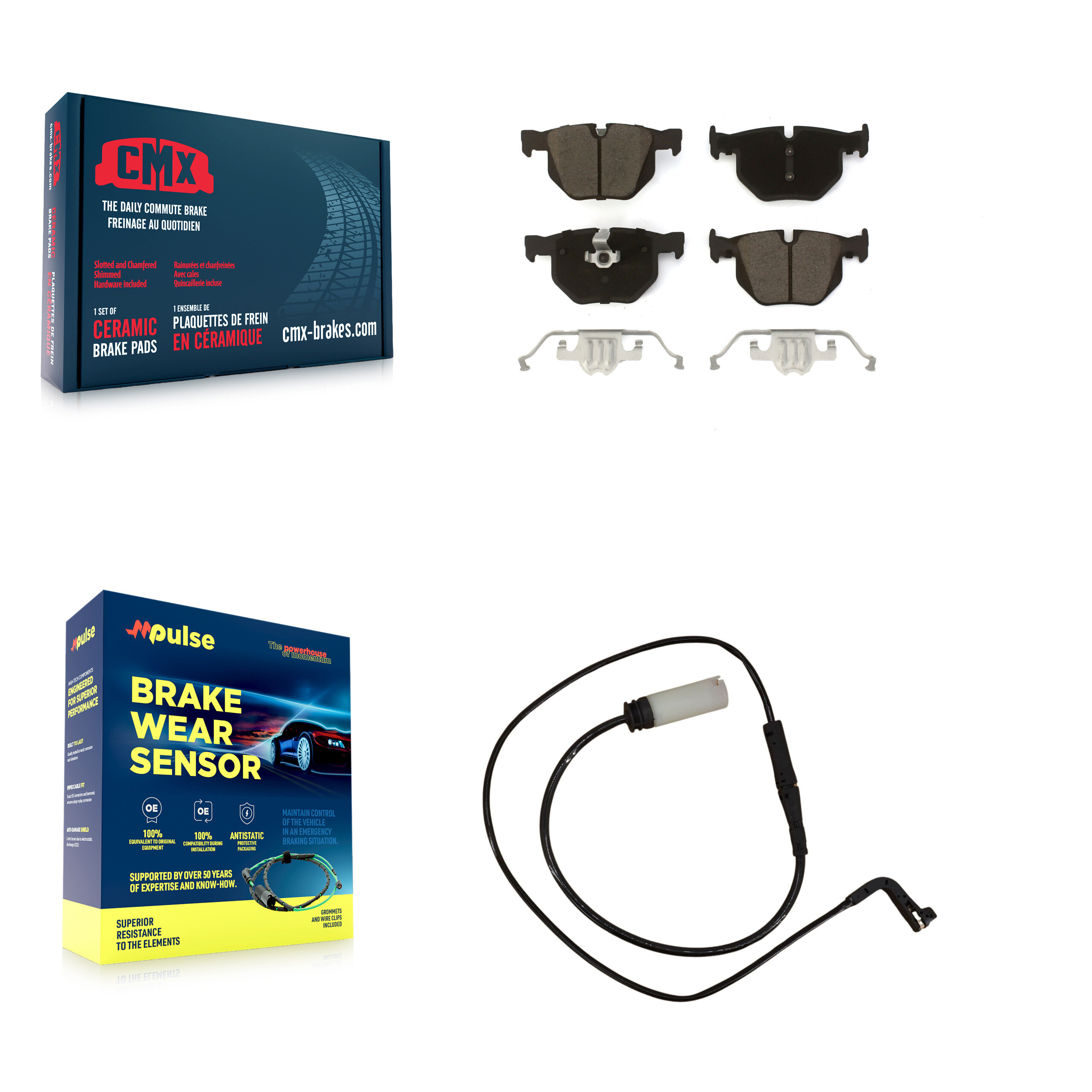 CMX - KCW-100877 - Rear Disc Brake Pad Kits