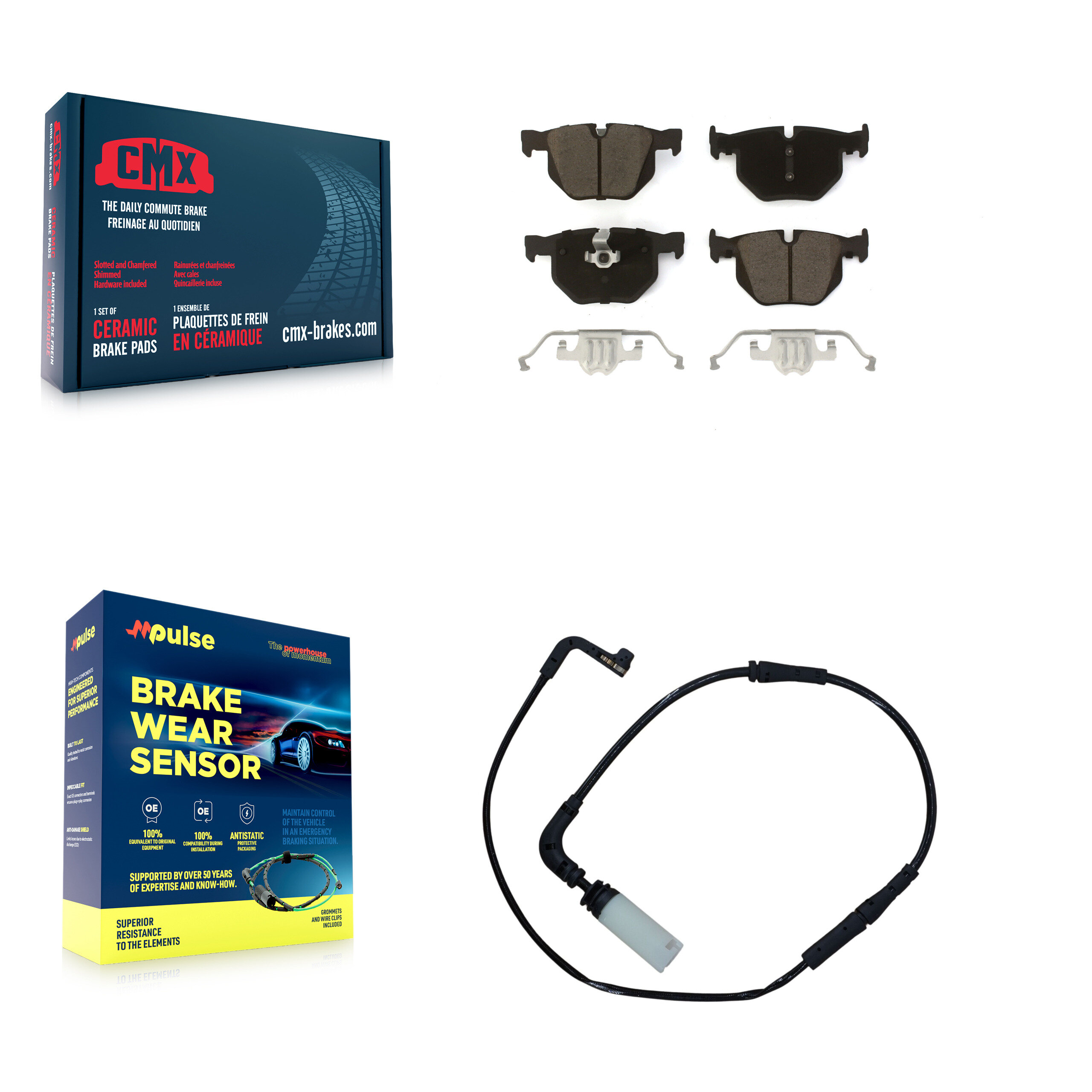 CMX - KCW-100878 - Rear Disc Brake Pad Kits