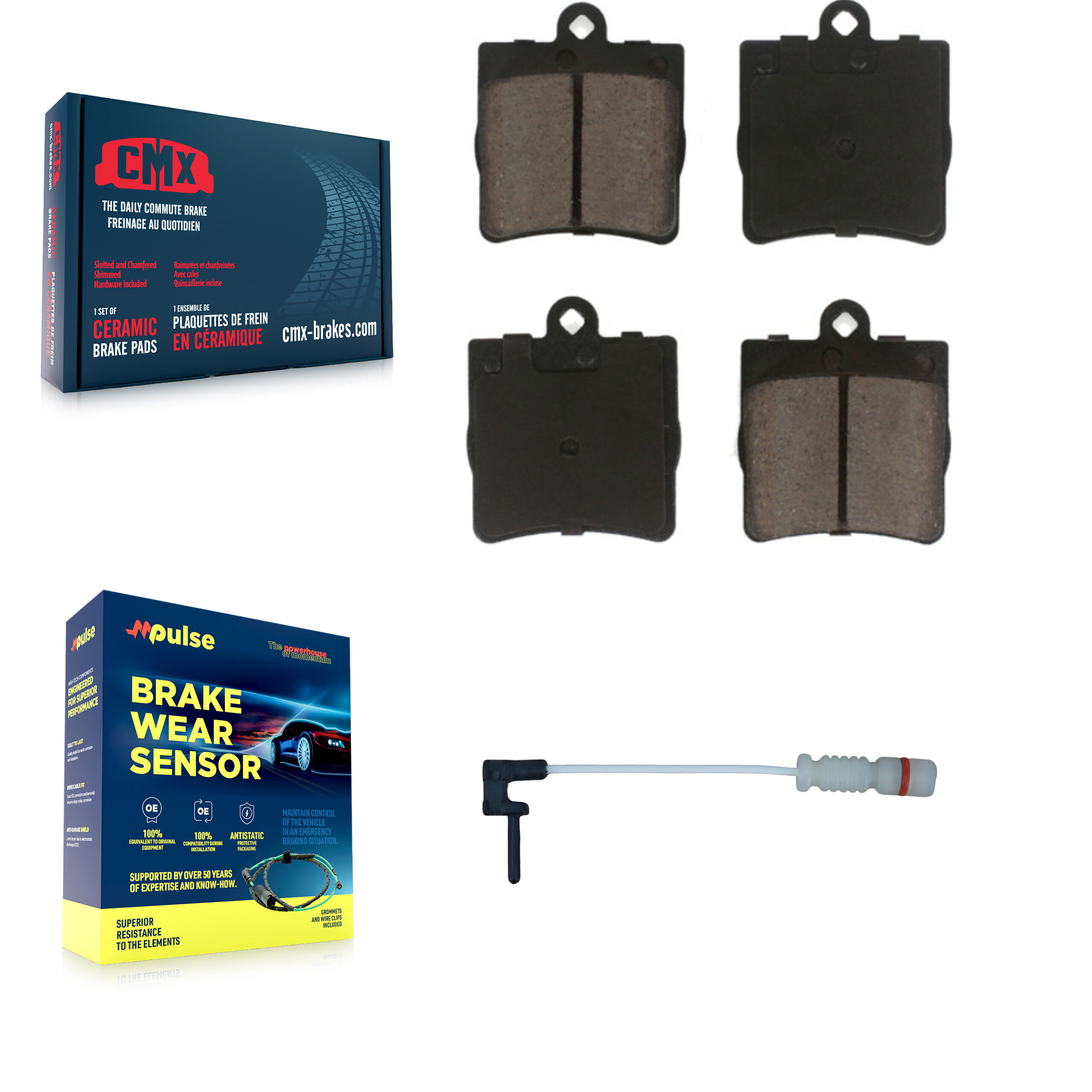 CMX - KCW-100881 - Rear Disc Brake Pad Kits