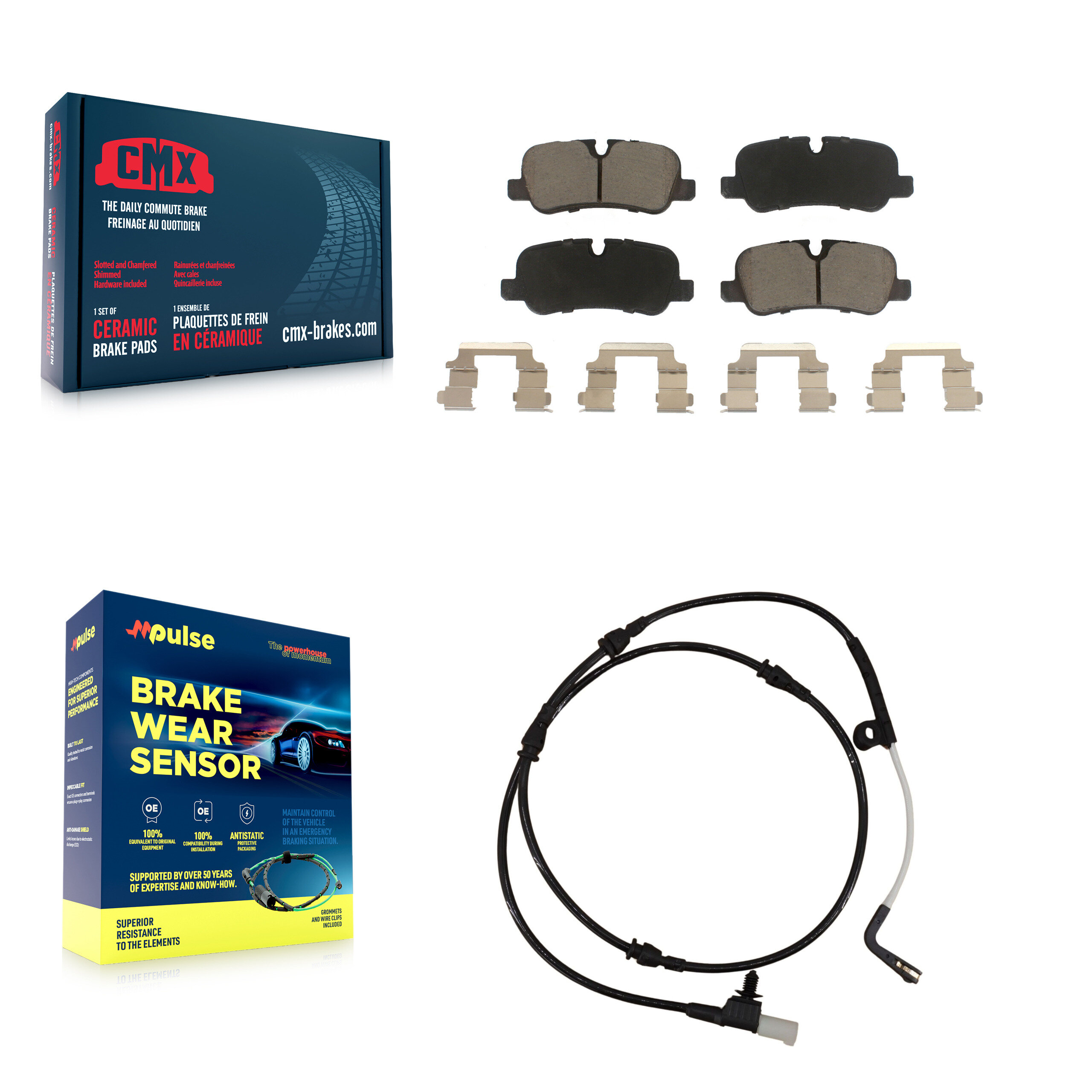 CMX - KCW-100884 - Rear Disc Brake Pad Kits