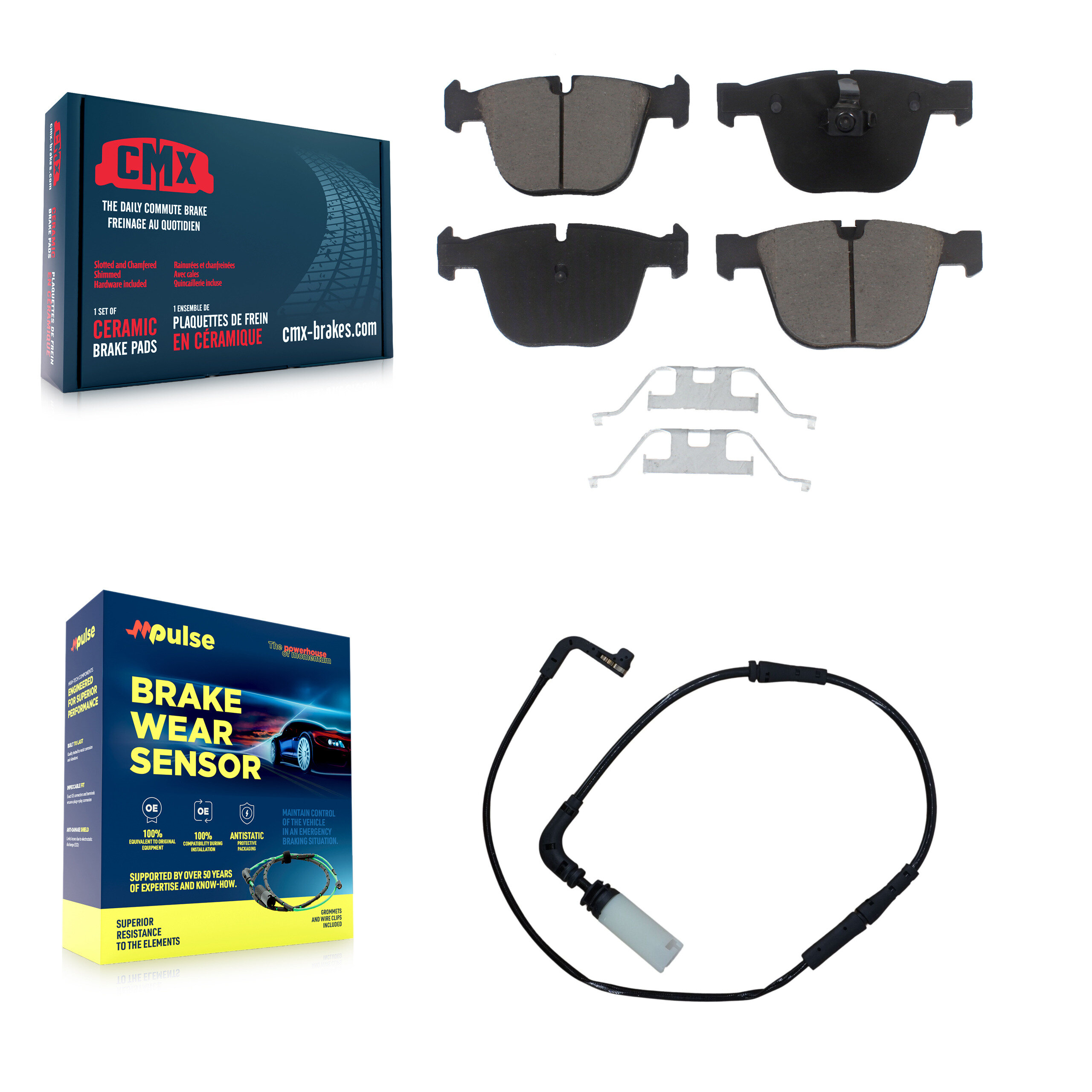 CMX - KCW-100885 - Rear Disc Brake Pad Kits
