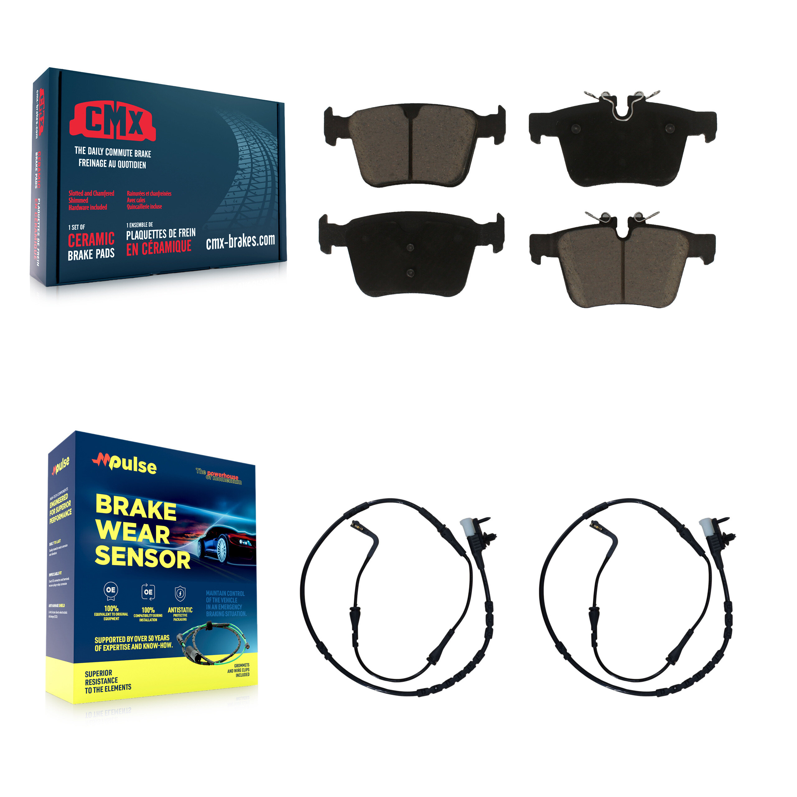 CMX - KCW-100887 - Rear Disc Brake Pad Kits