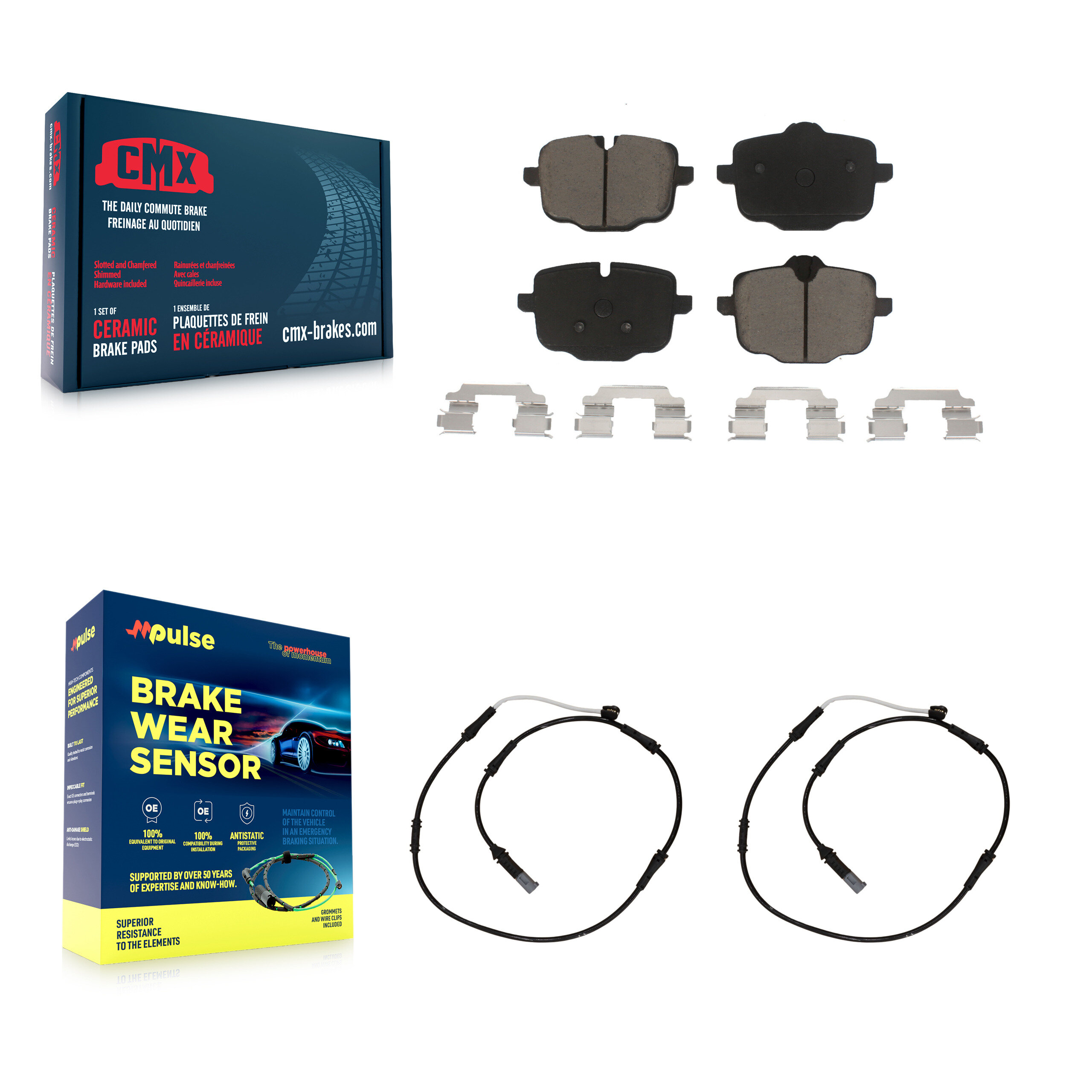 CMX - KCW-100888 - Rear Disc Brake Pad Kits