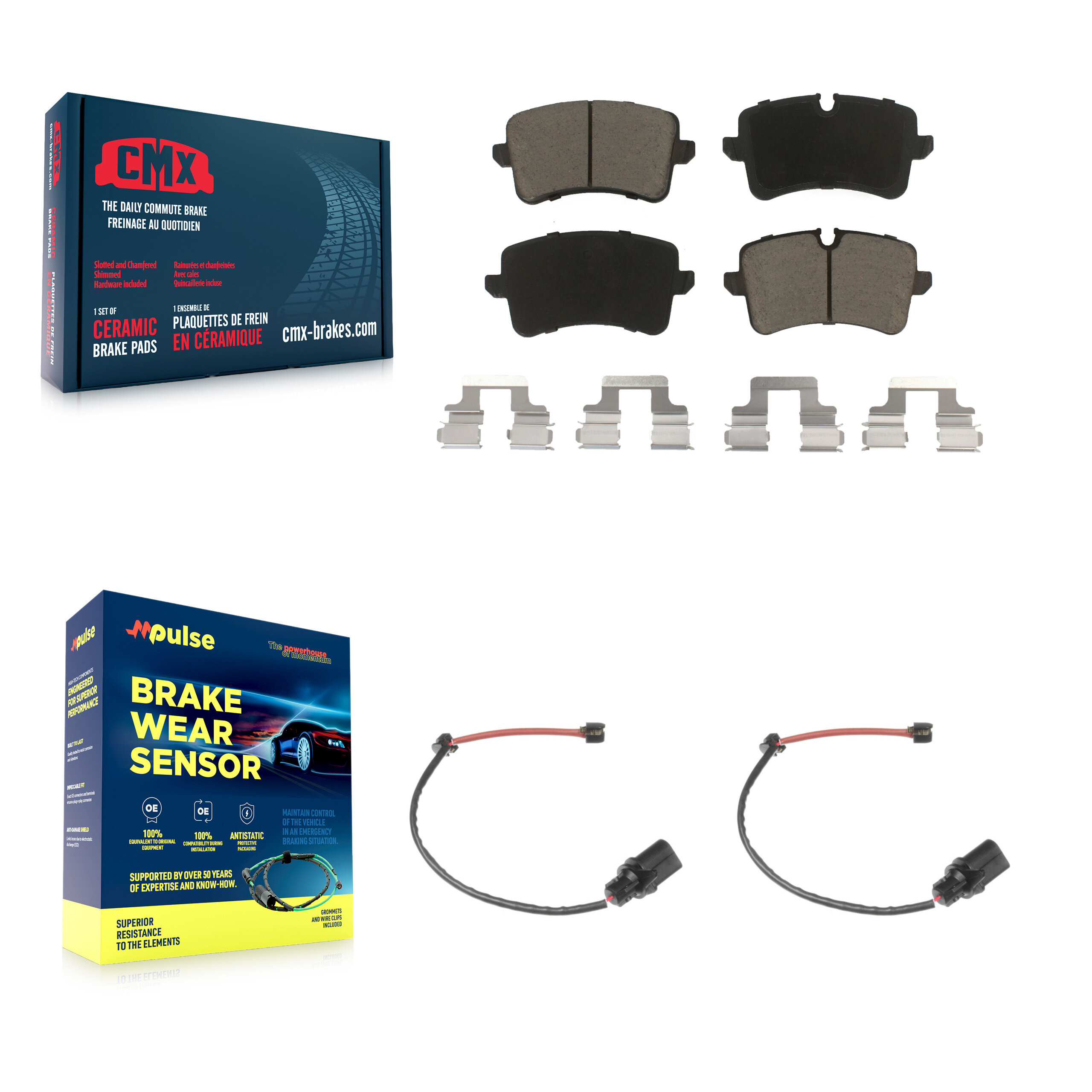 CMX - KCW-100896 - Rear Disc Brake Pad Kits