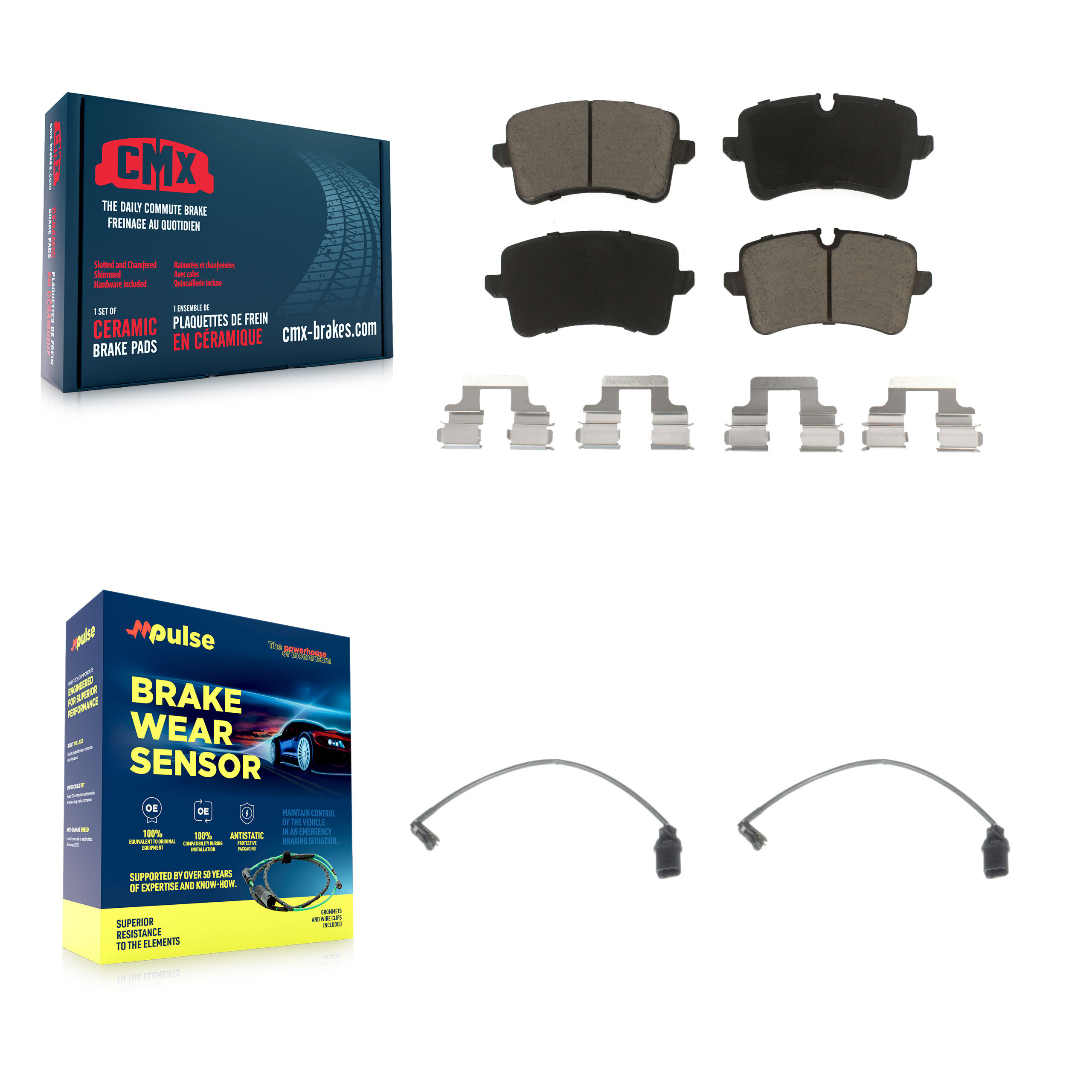 CMX - KCW-100897 - Rear Disc Brake Pad Kits