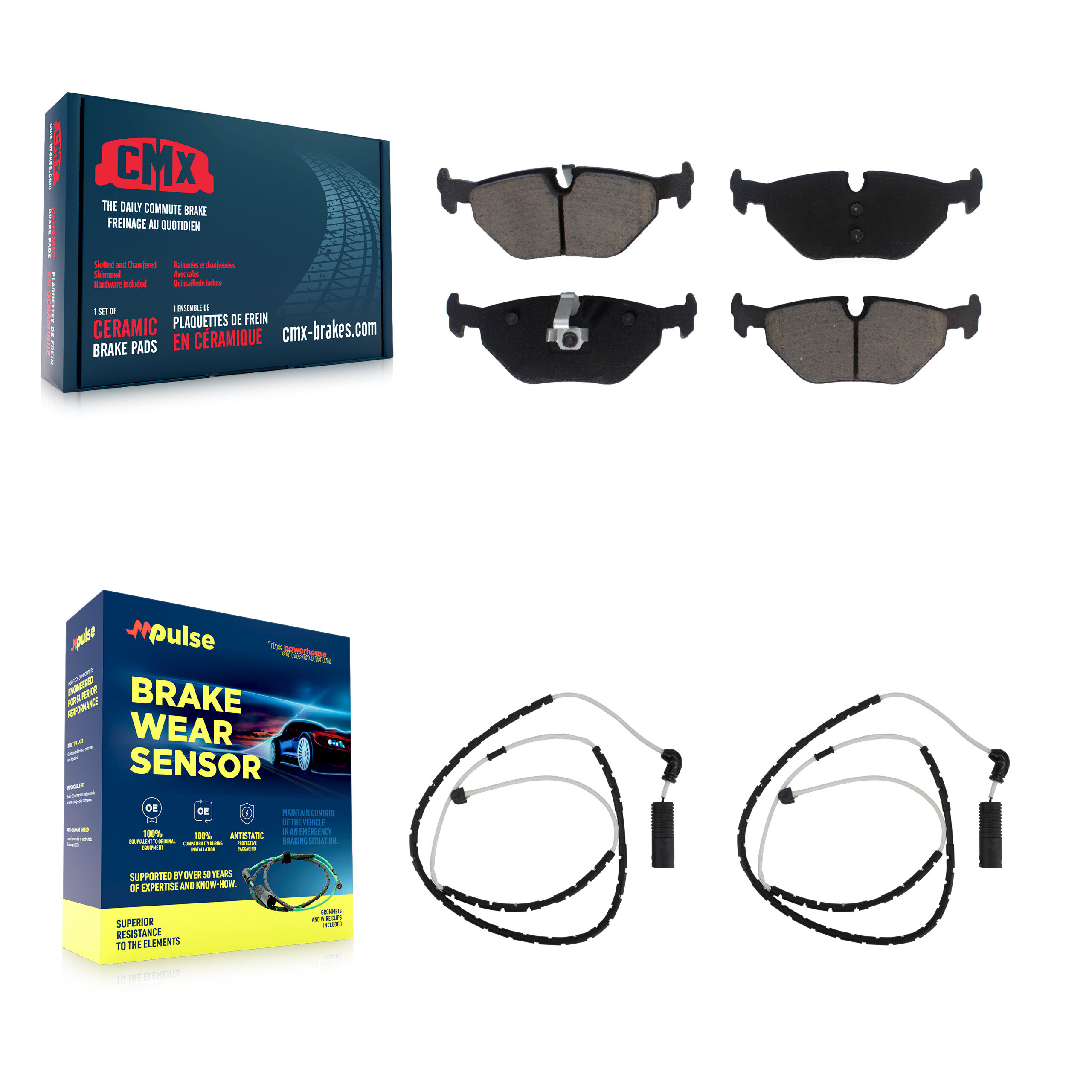 CMX - KCW-100902 - Rear Disc Brake Pad Kits