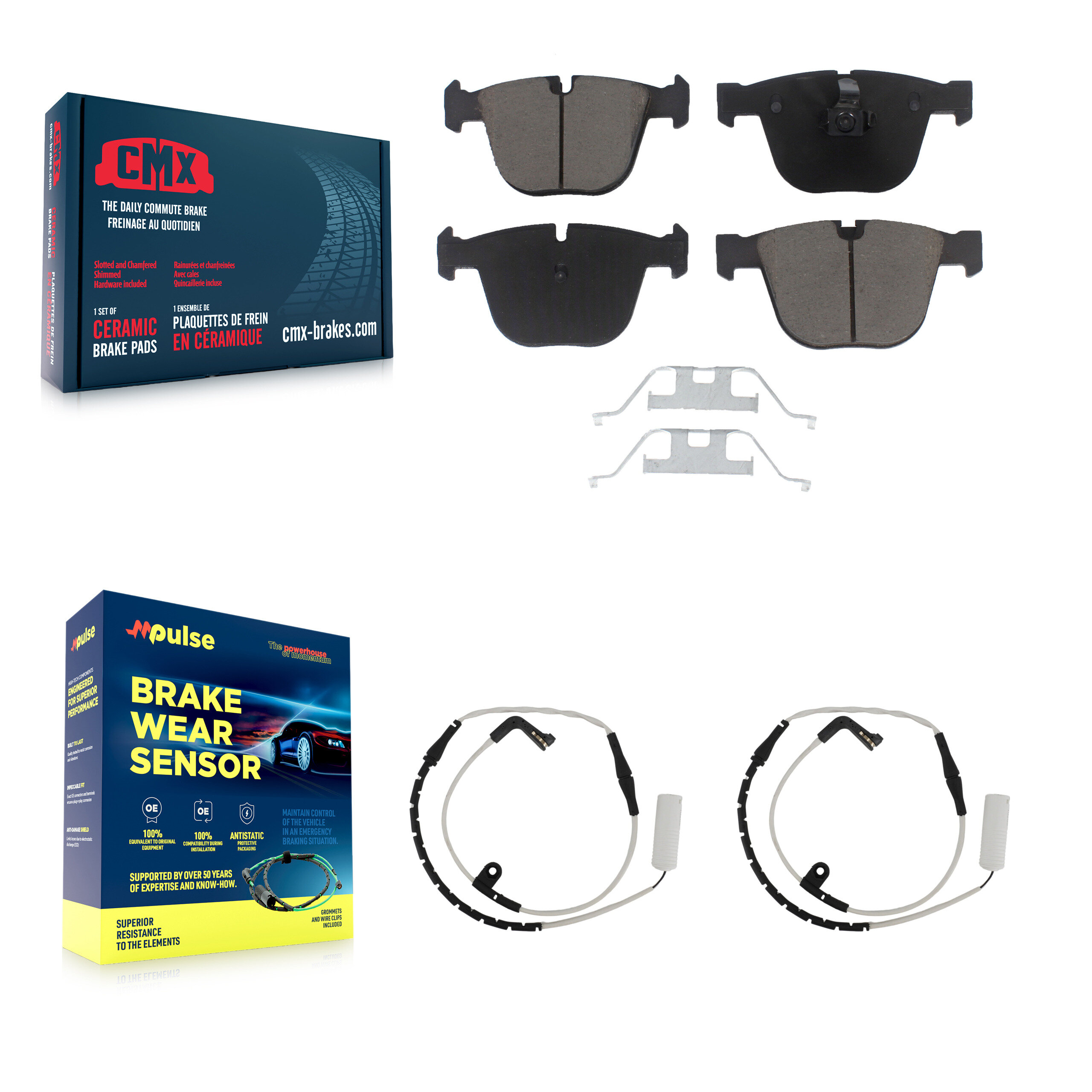 CMX - KCW-100911 - Rear Disc Brake Pad Kits
