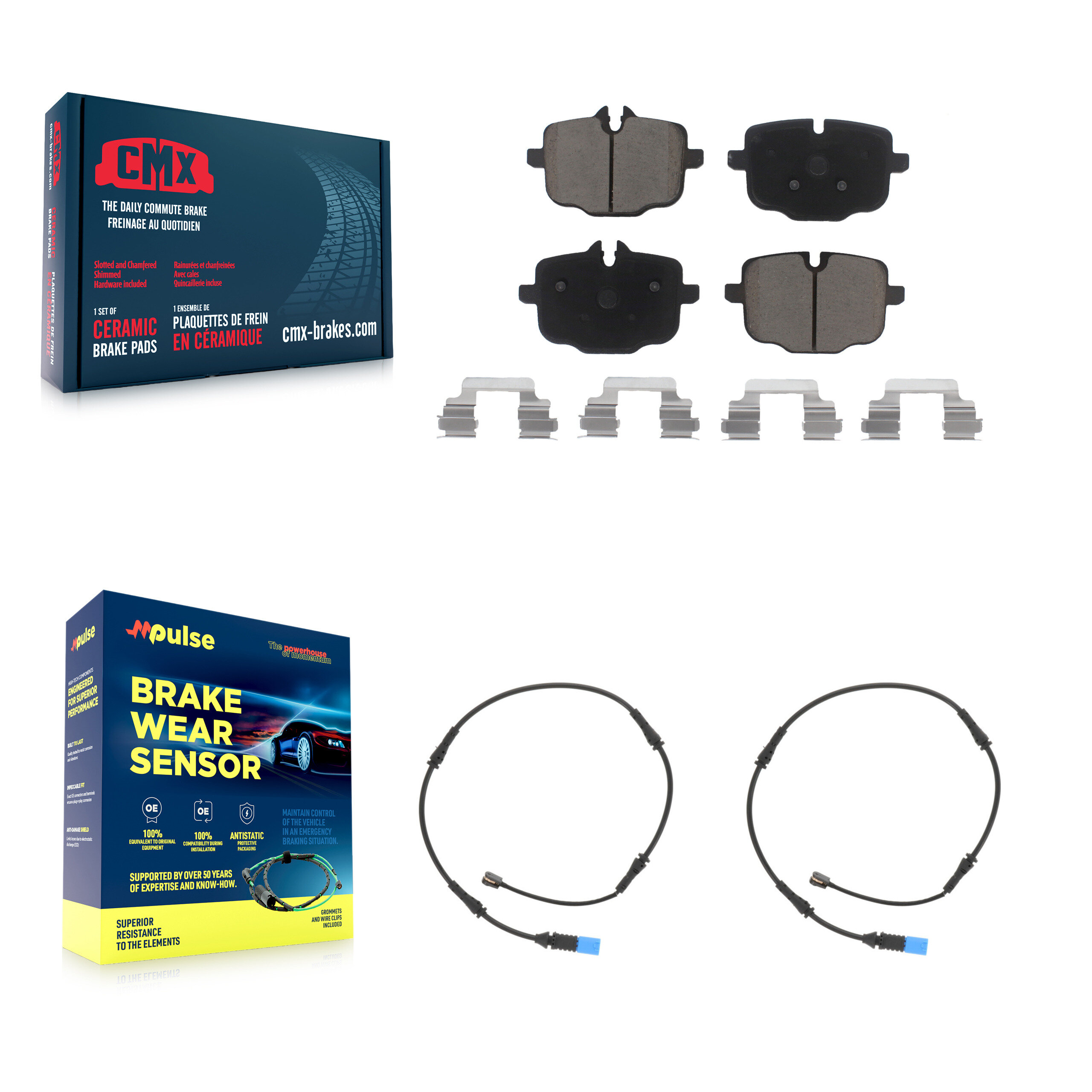 CMX - KCW-100912 - Rear Disc Brake Pad Kits