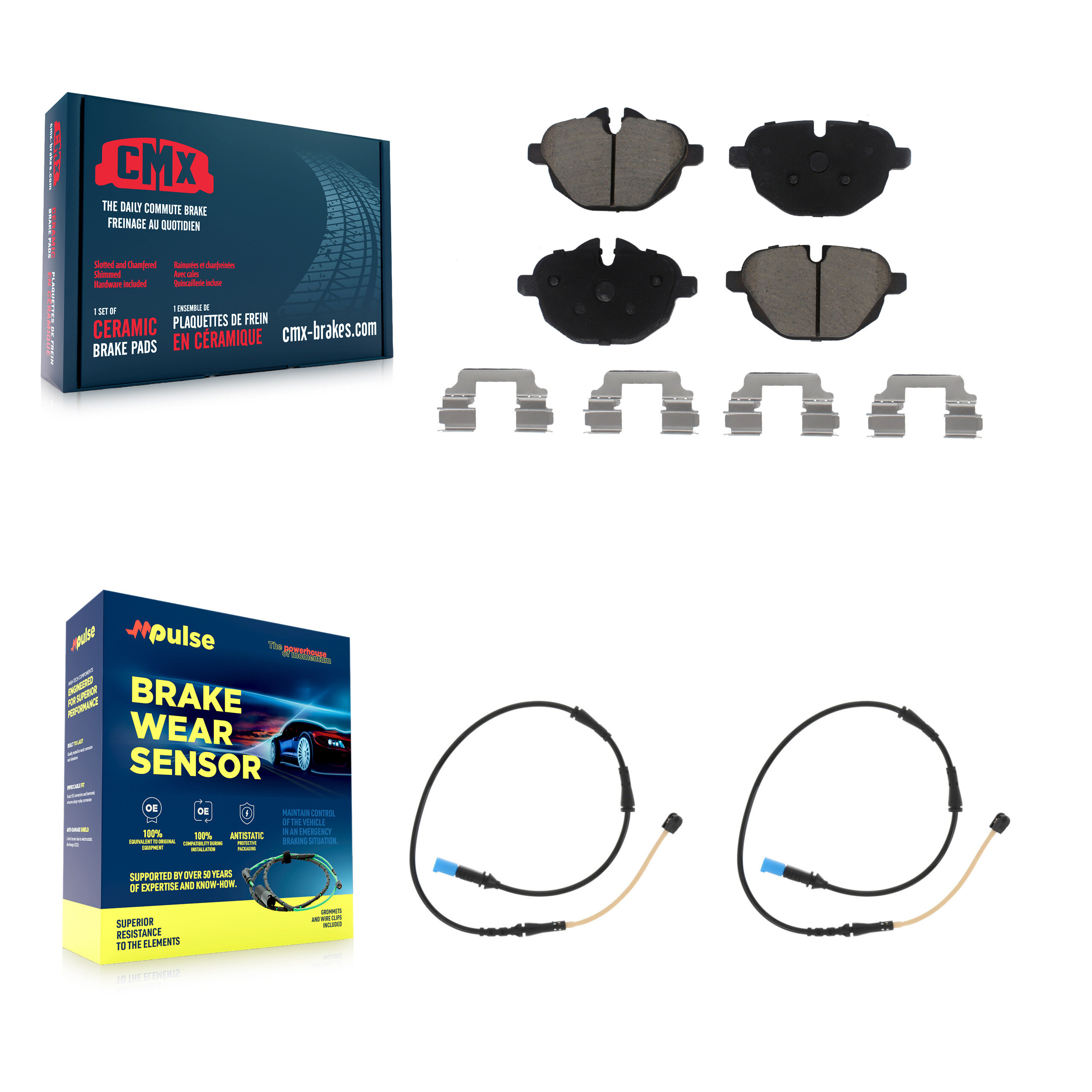 CMX - KCW-100914 - Rear Disc Brake Pad Kits