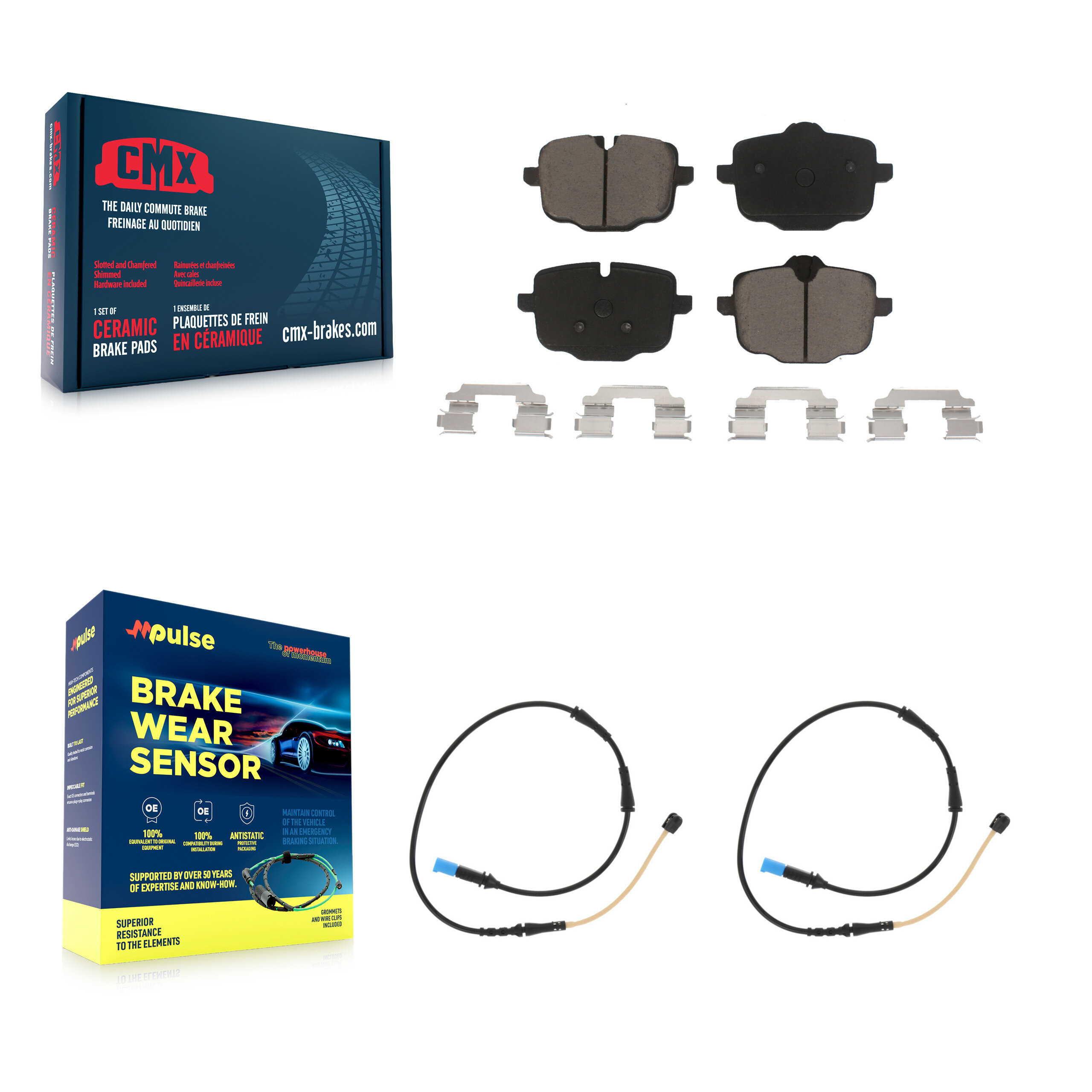 CMX - KCW-100915 - Rear Disc Brake Pad Kits
