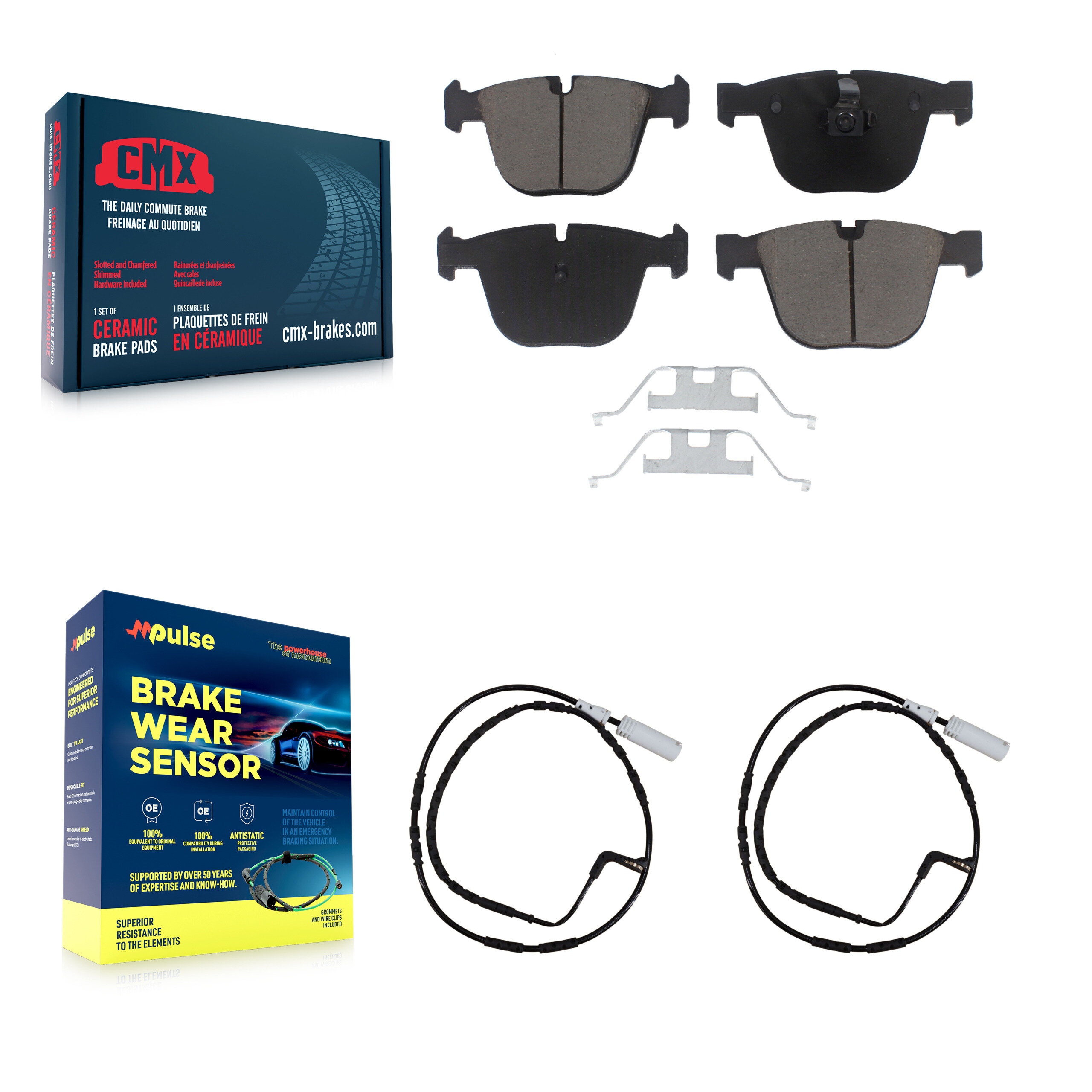 CMX - KCW-100916 - Rear Disc Brake Pad Kits