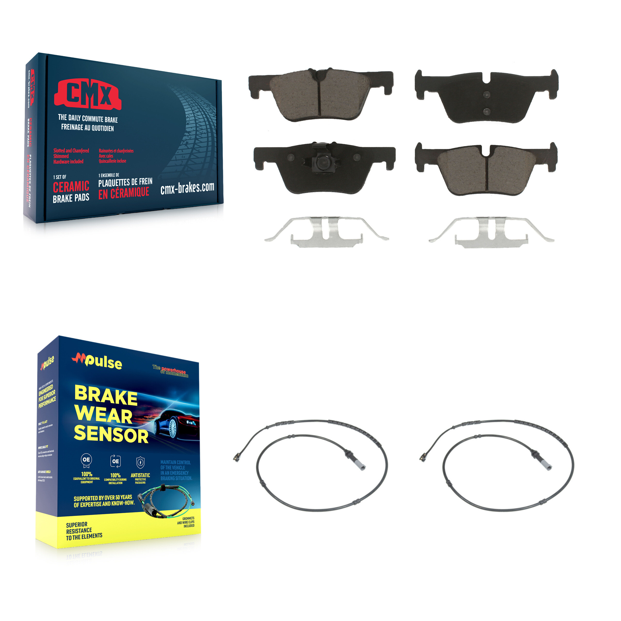 CMX - KCW-100919 - Rear Disc Brake Pad Kits