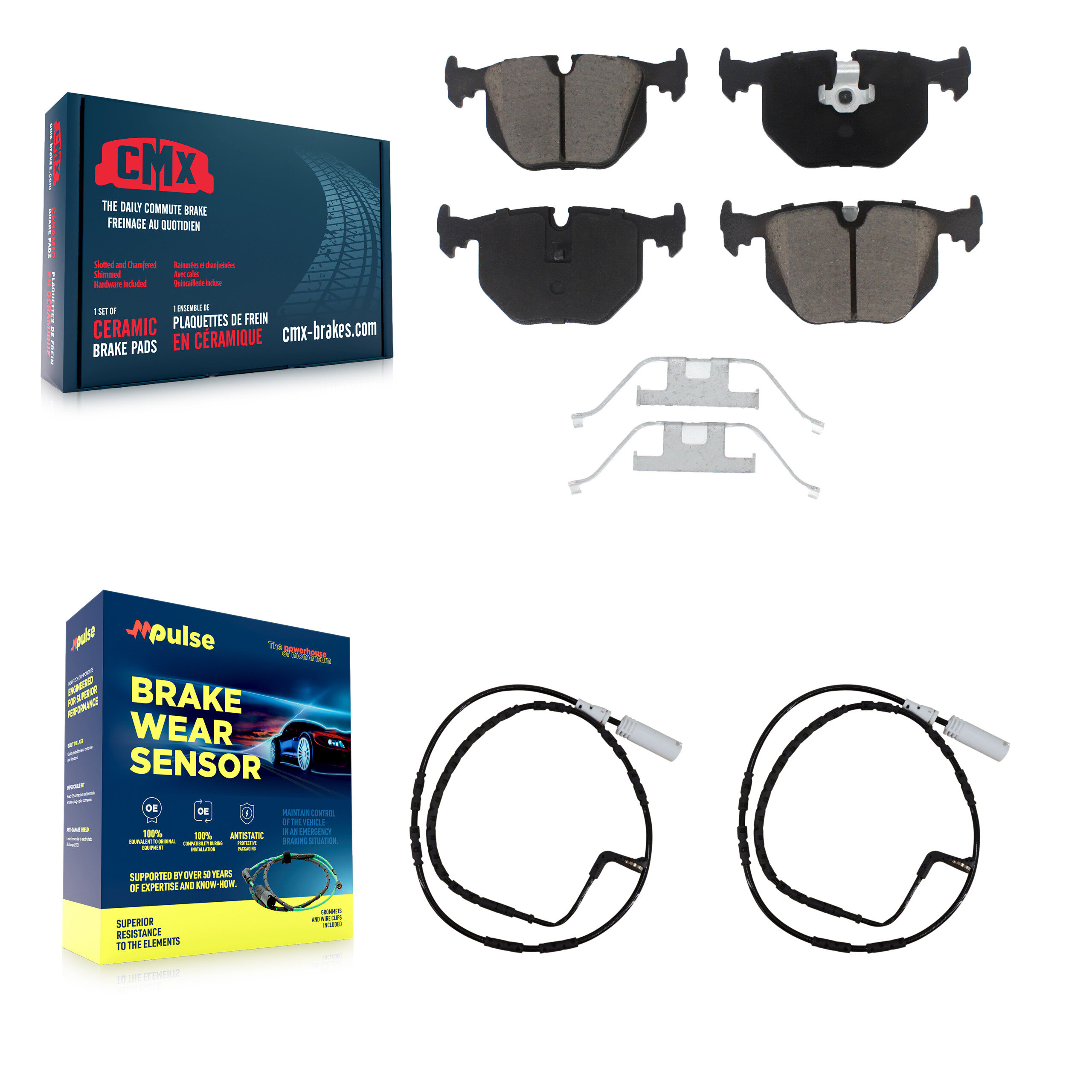 CMX - KCW-100920 - Rear Disc Brake Pad Kits