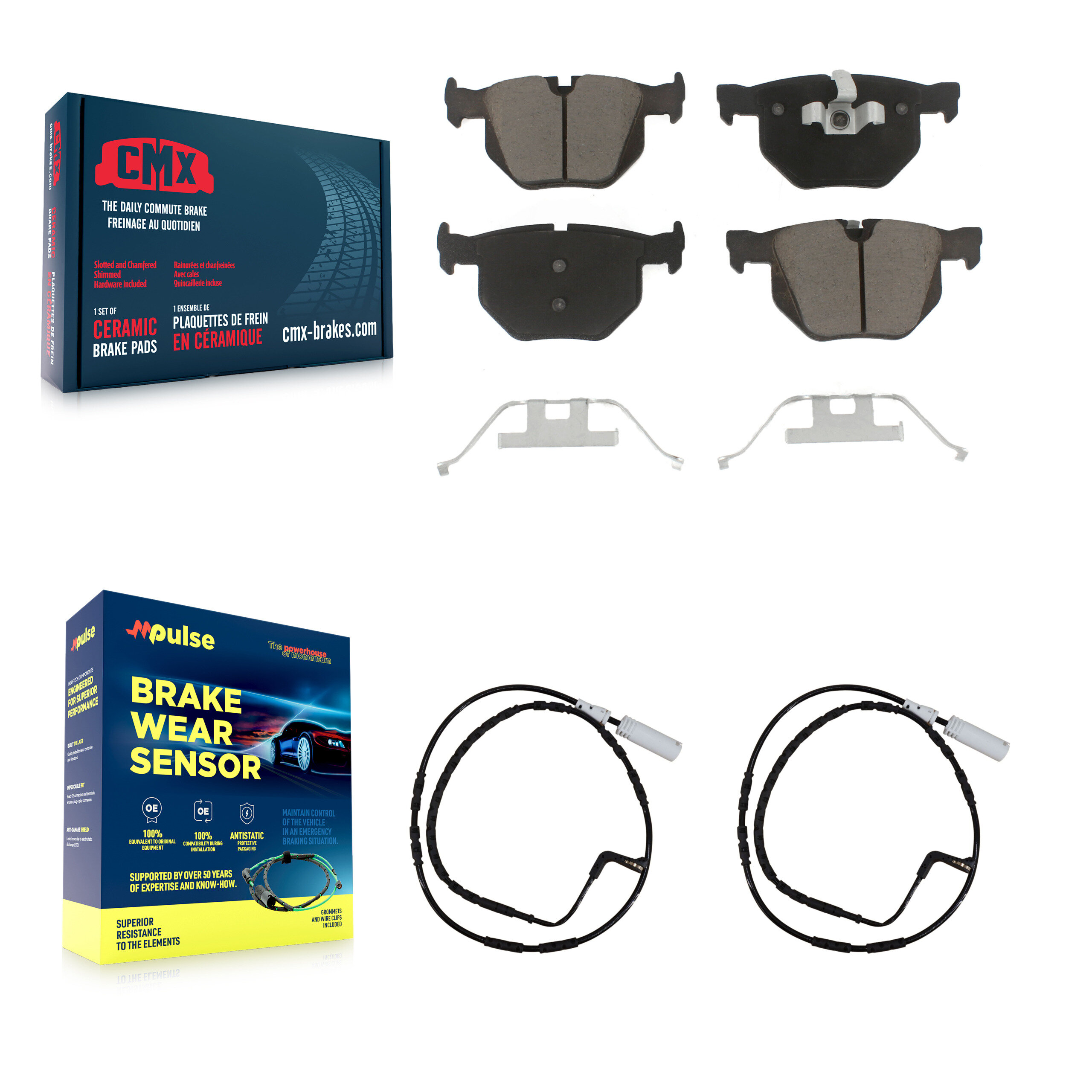 CMX - KCW-100921 - Rear Disc Brake Pad Kits