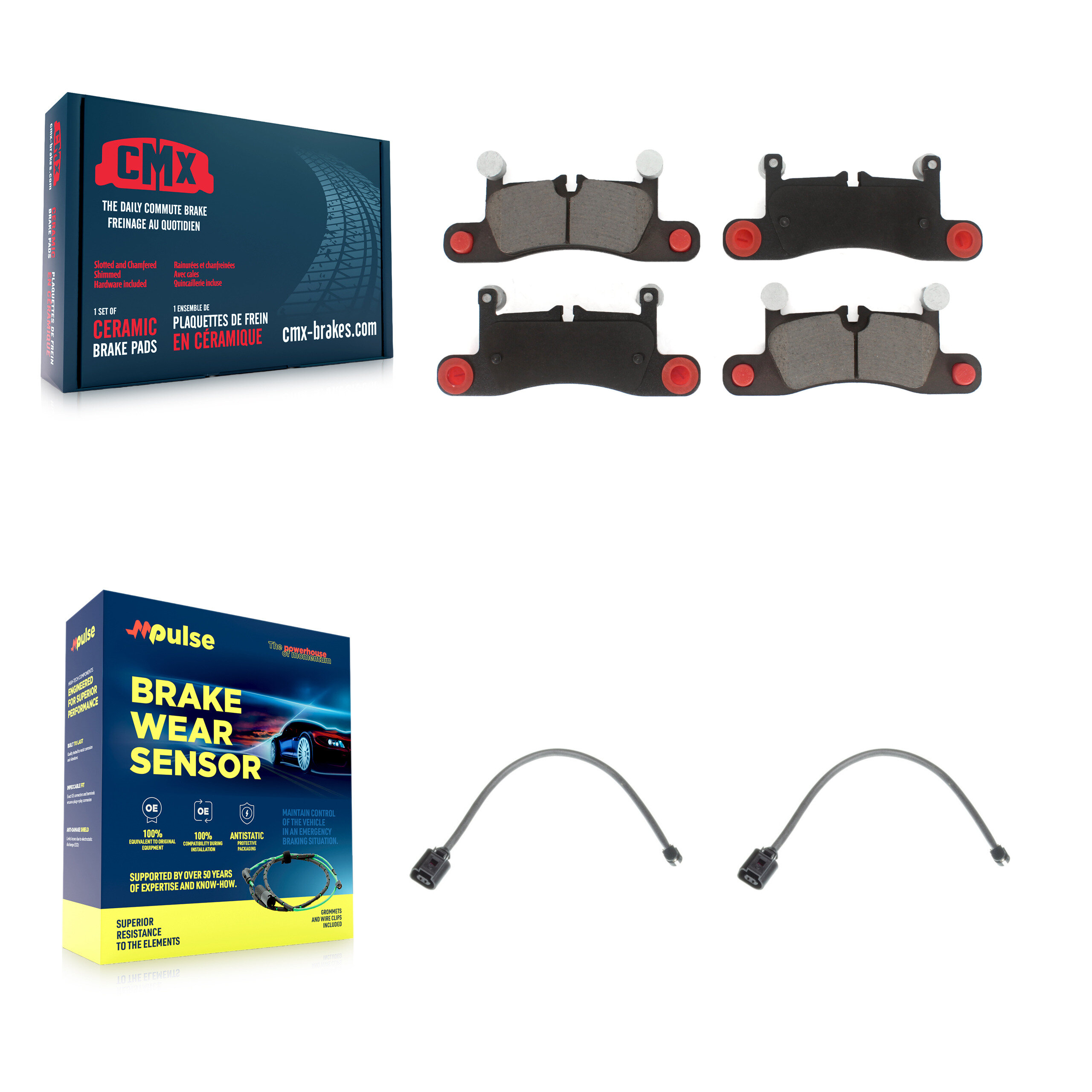 CMX - KCW-100923 - Rear Disc Brake Pad Kits