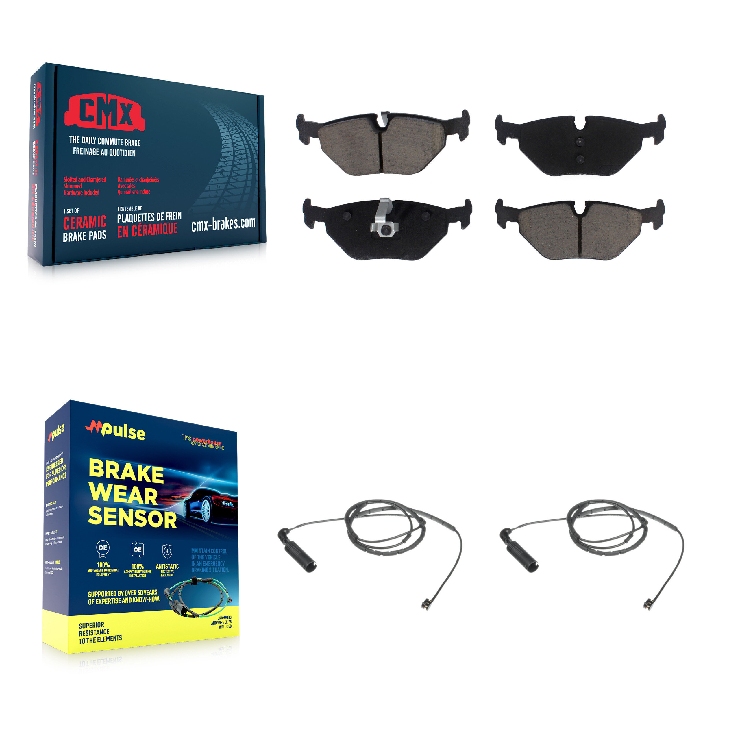 CMX - KCW-100928 - Rear Disc Brake Pad Kits
