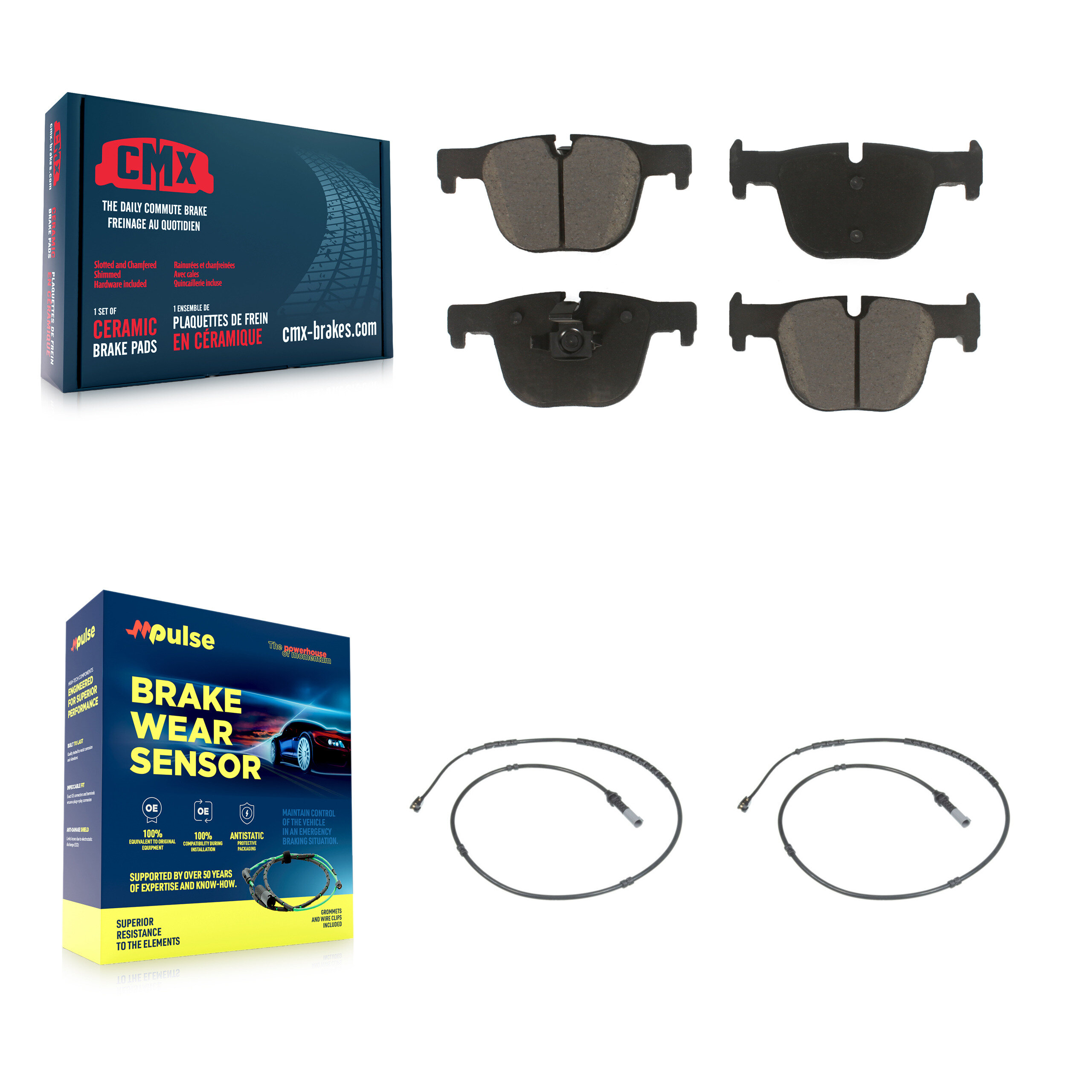 CMX - KCW-100930 - Rear Disc Brake Pad Kits
