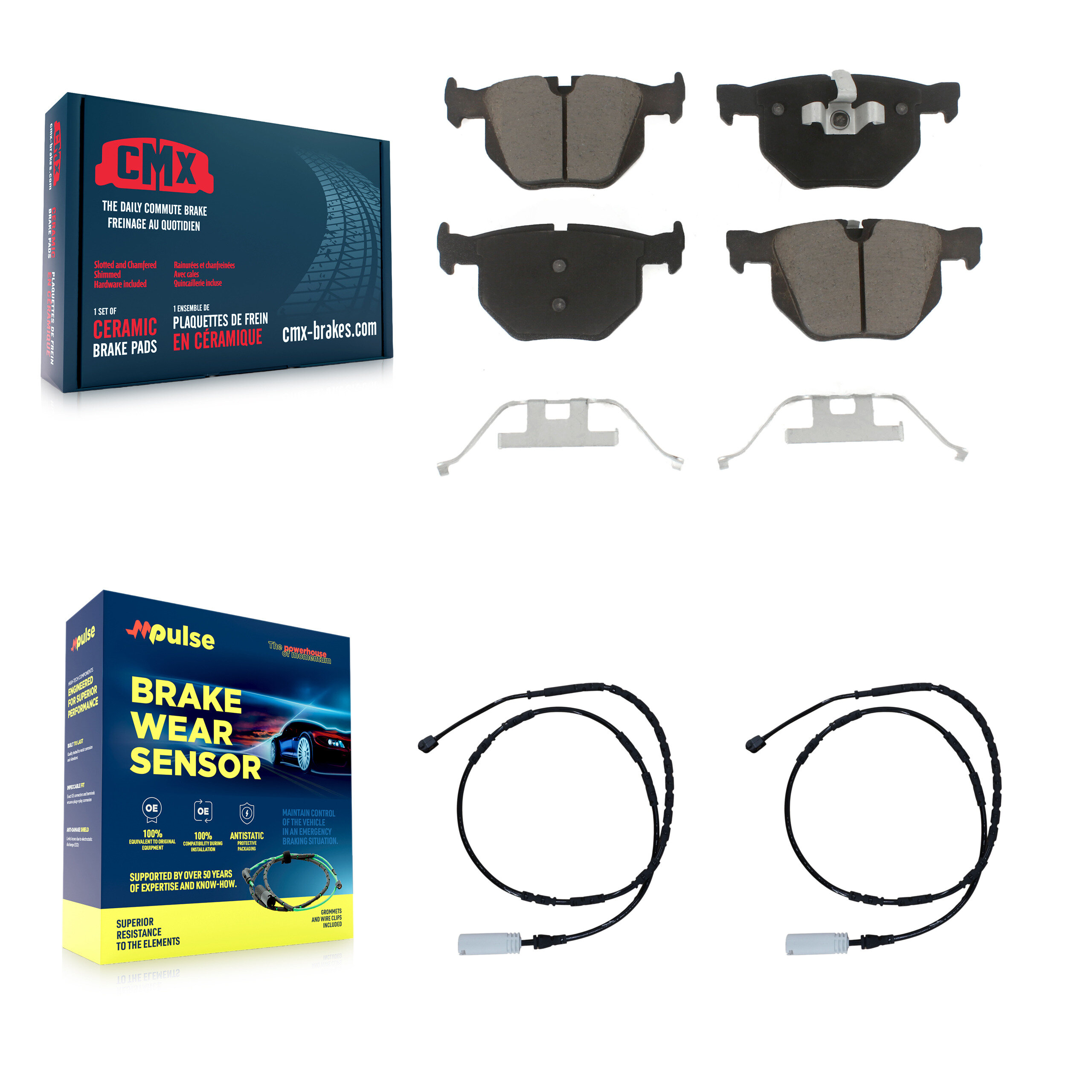 CMX - KCW-100931 - Rear Disc Brake Pad Kits