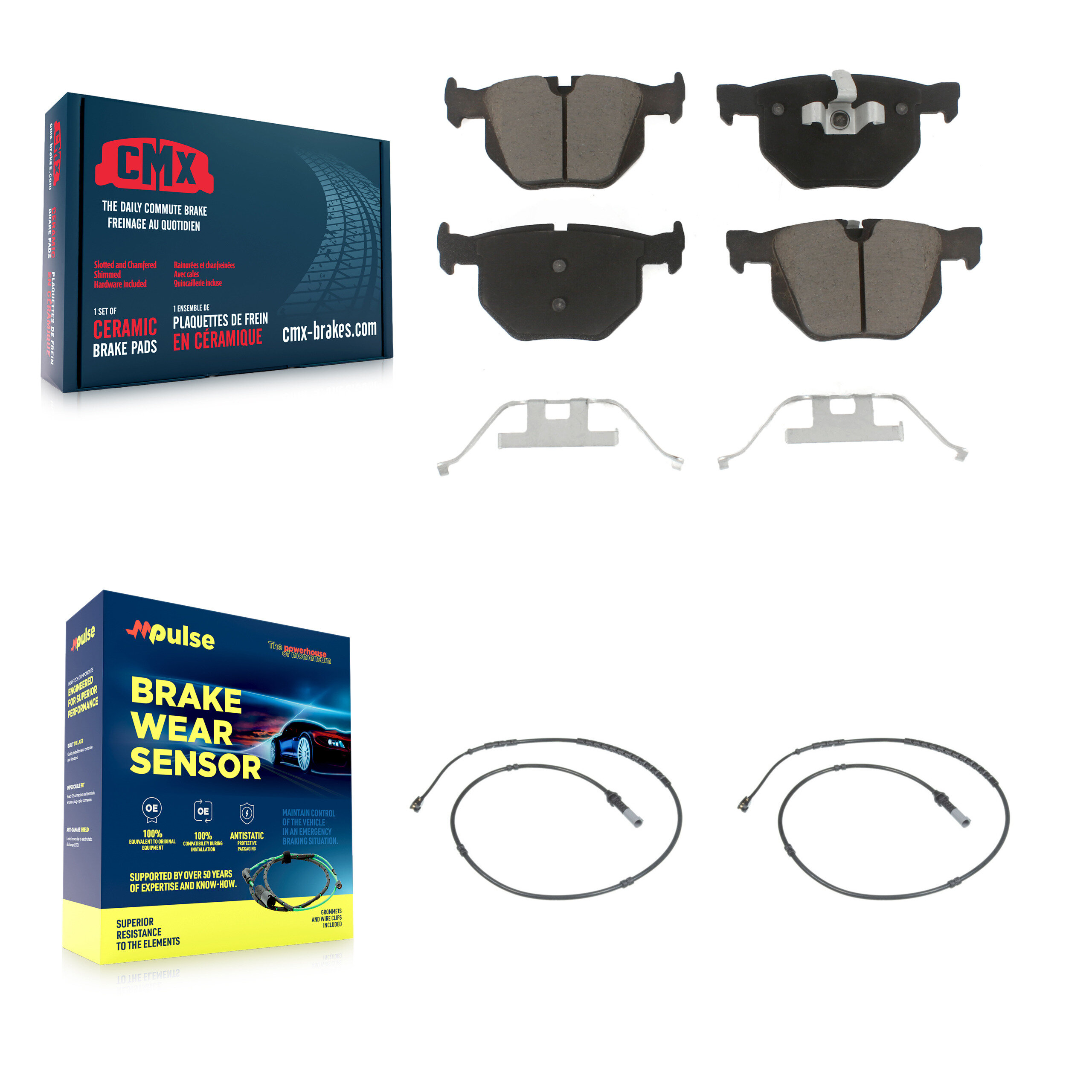 CMX - KCW-100932 - Rear Disc Brake Pad Kits