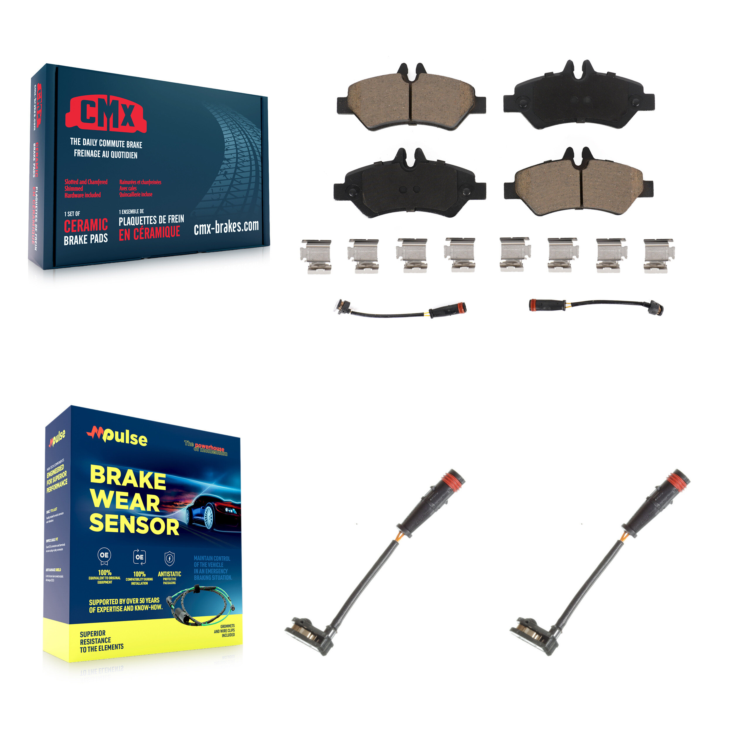 CMX - KCW-100936 - Rear Disc Brake Pad Kits