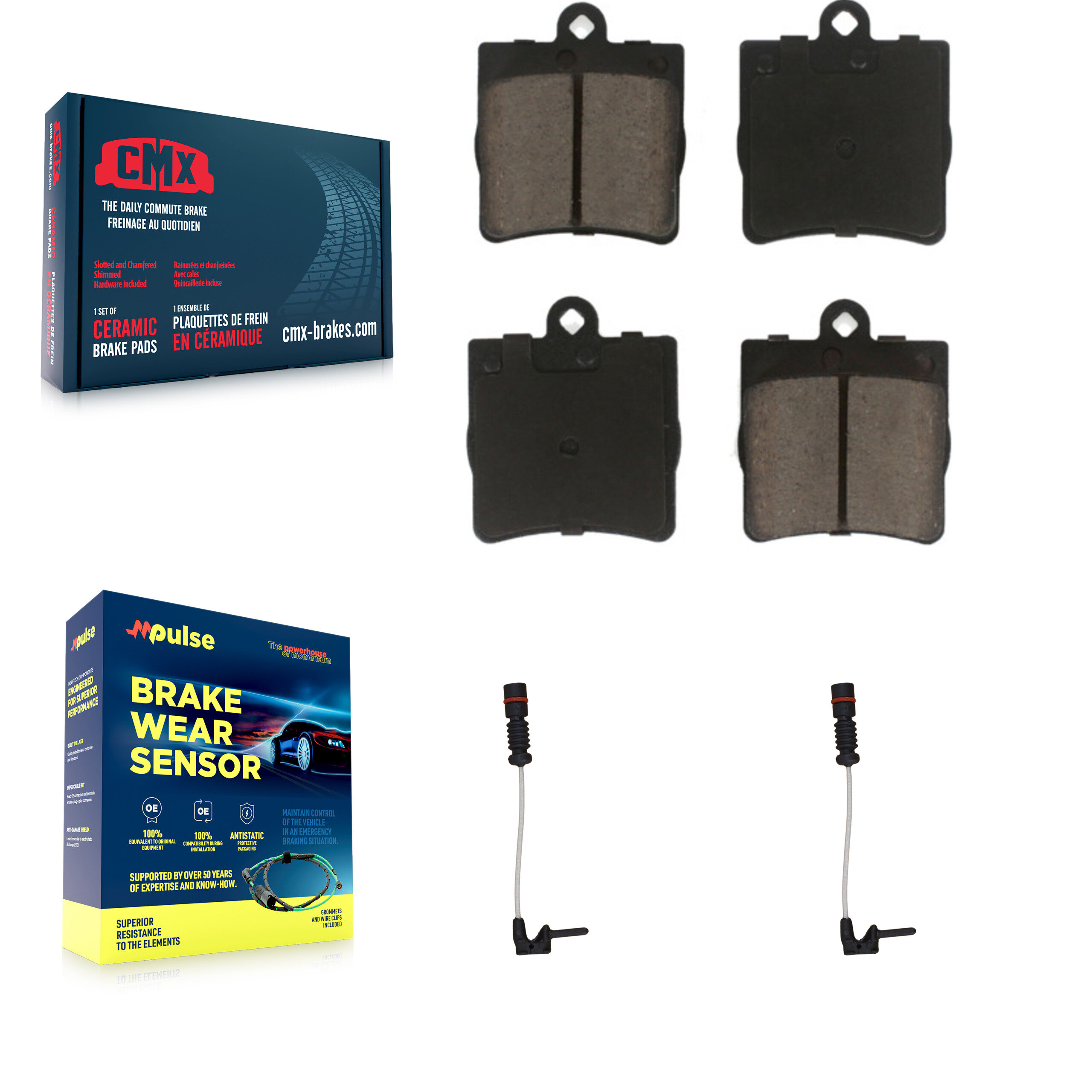 CMX - KCW-100943 - Rear Disc Brake Pad Kits