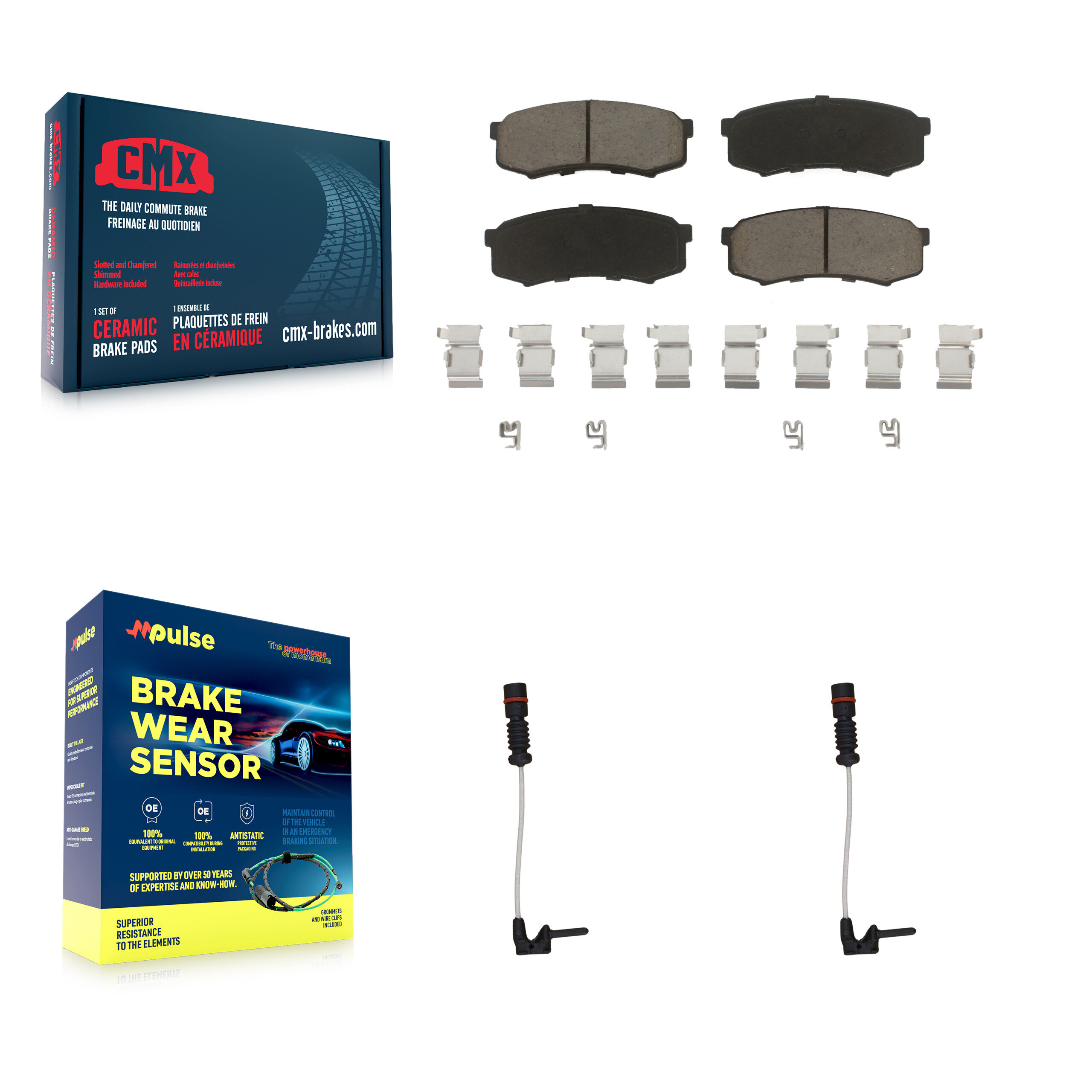 CMX - KCW-100944 - Rear Disc Brake Pad Kits