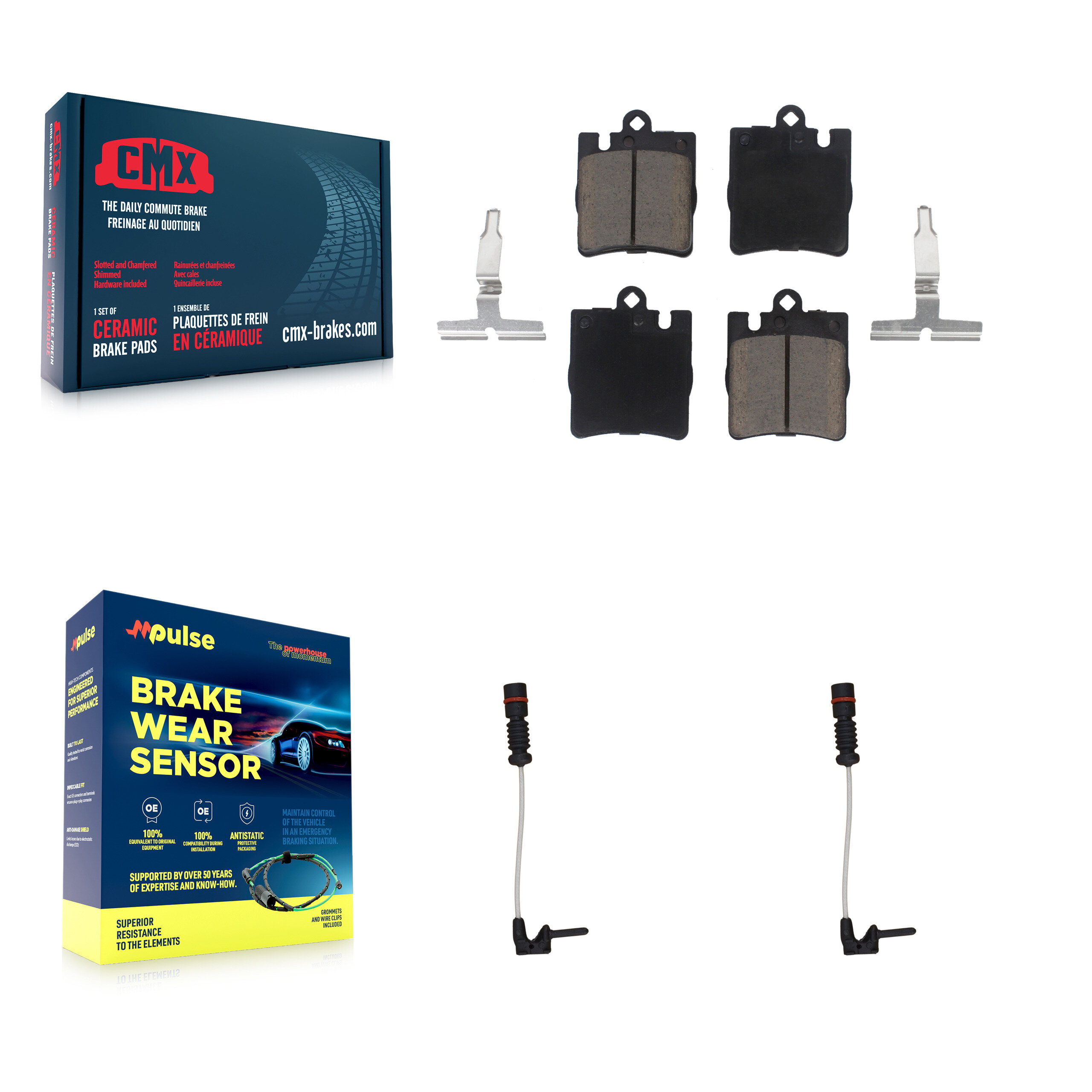 CMX - KCW-100945 - Rear Disc Brake Pad Kits