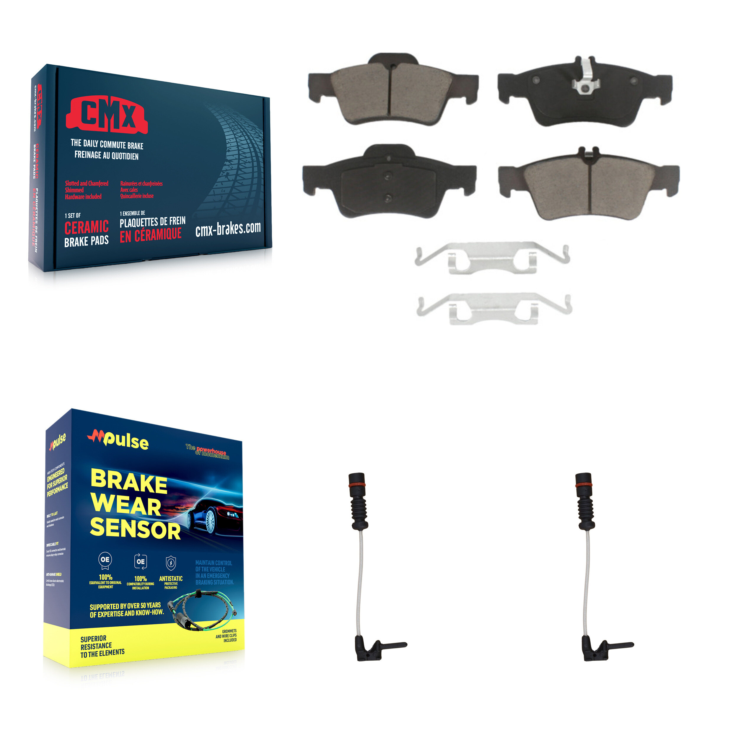 CMX - KCW-100946 - Rear Disc Brake Pad Kits