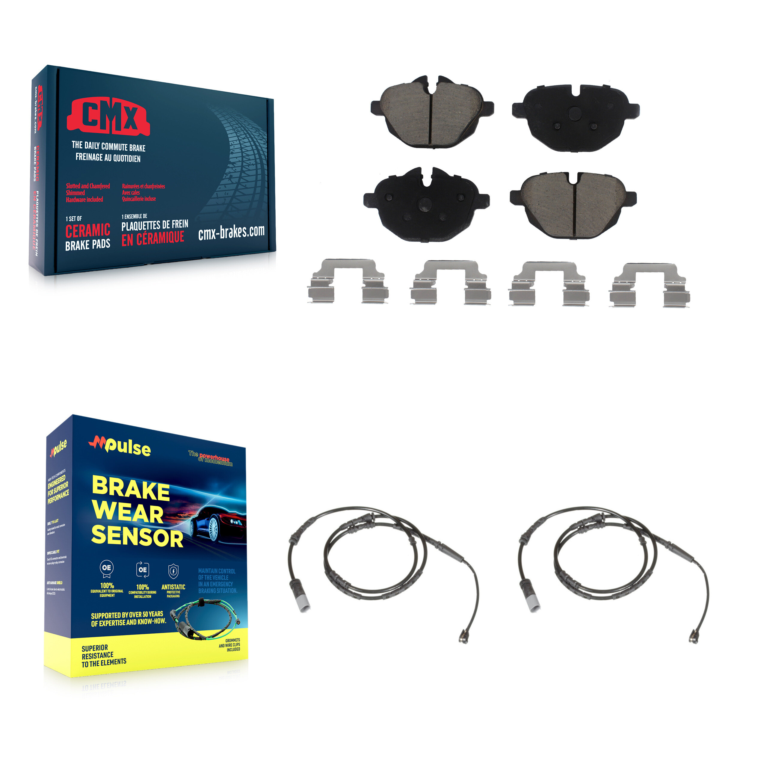 CMX - KCW-100948 - Rear Disc Brake Pad Kits