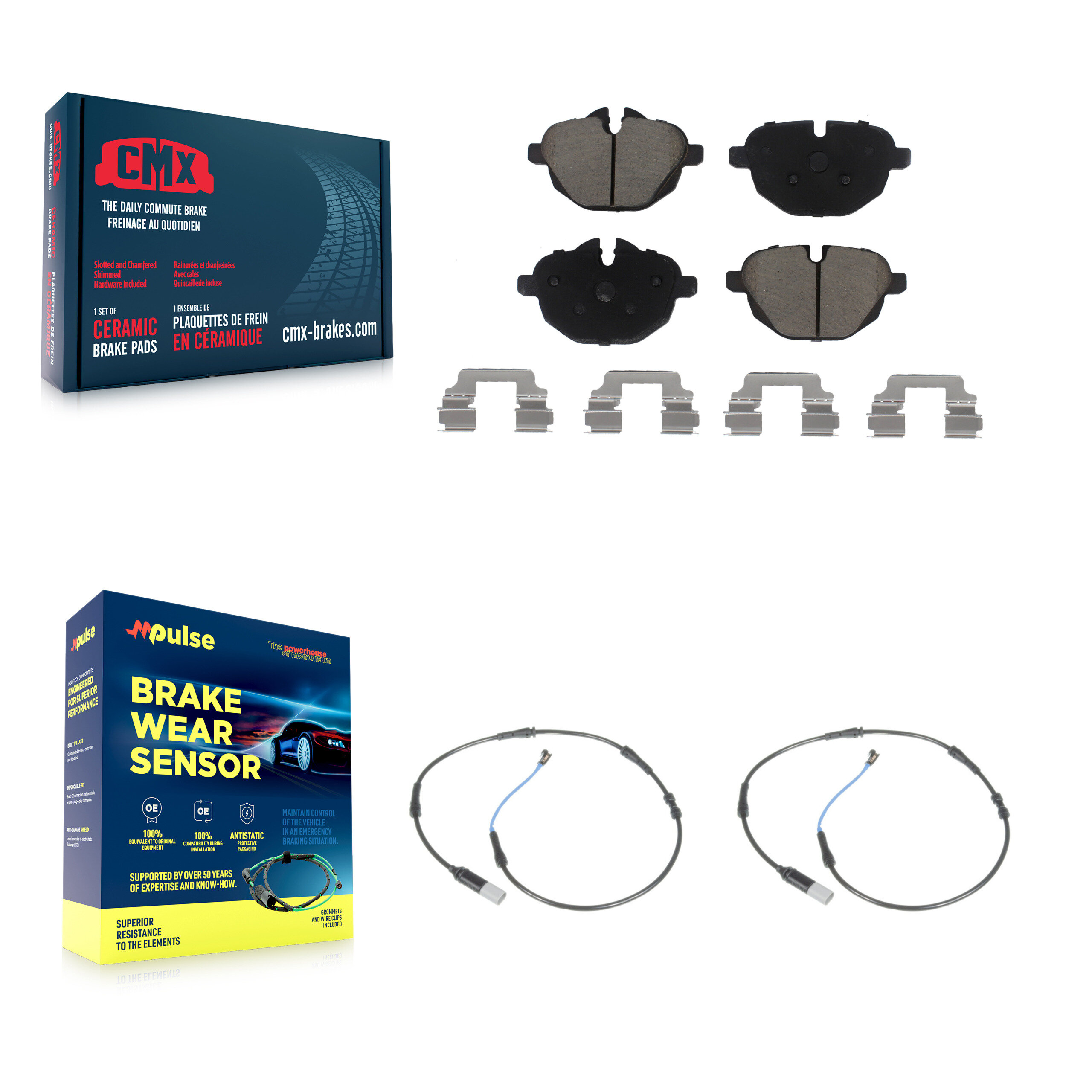 CMX - KCW-100952 - Rear Disc Brake Pad Kits