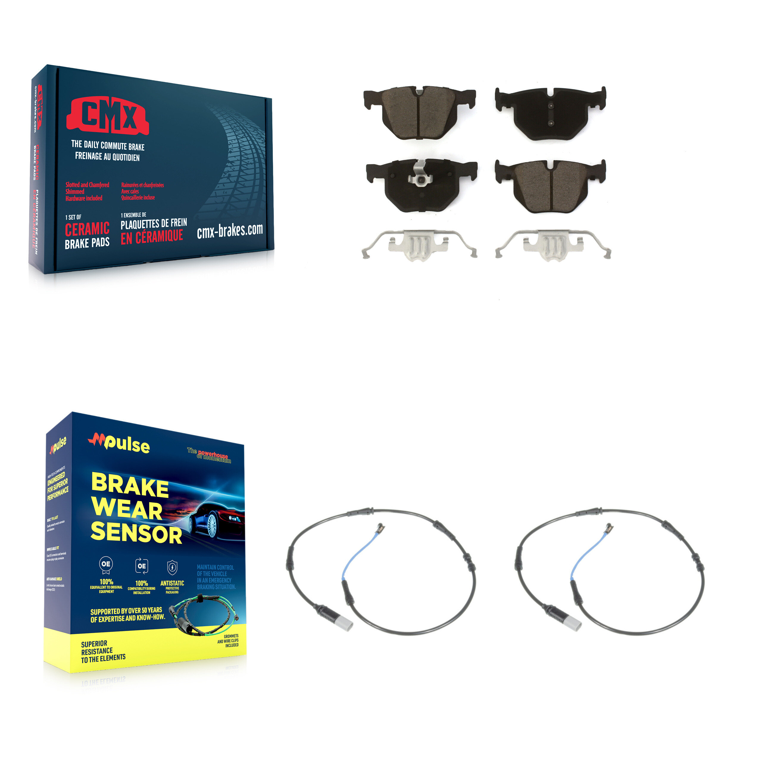 CMX - KCW-100954 - Rear Disc Brake Pad Kits
