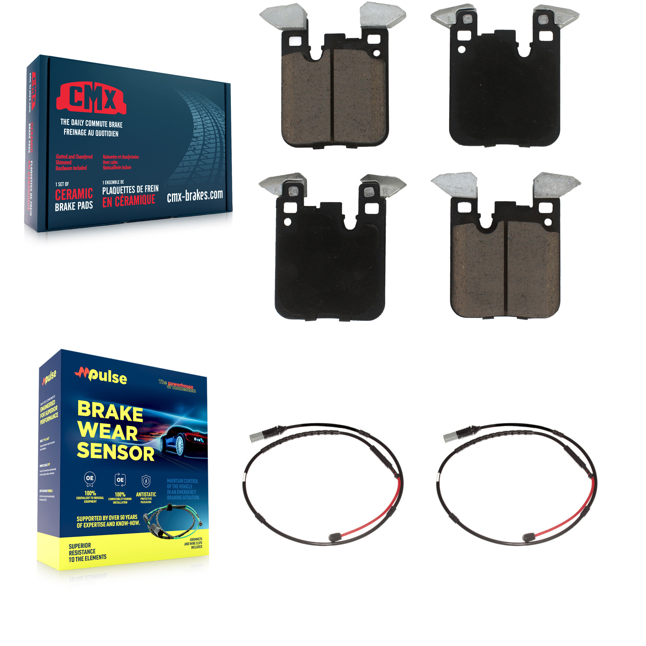 CMX - KCW-100955 - Rear Disc Brake Pad Kits