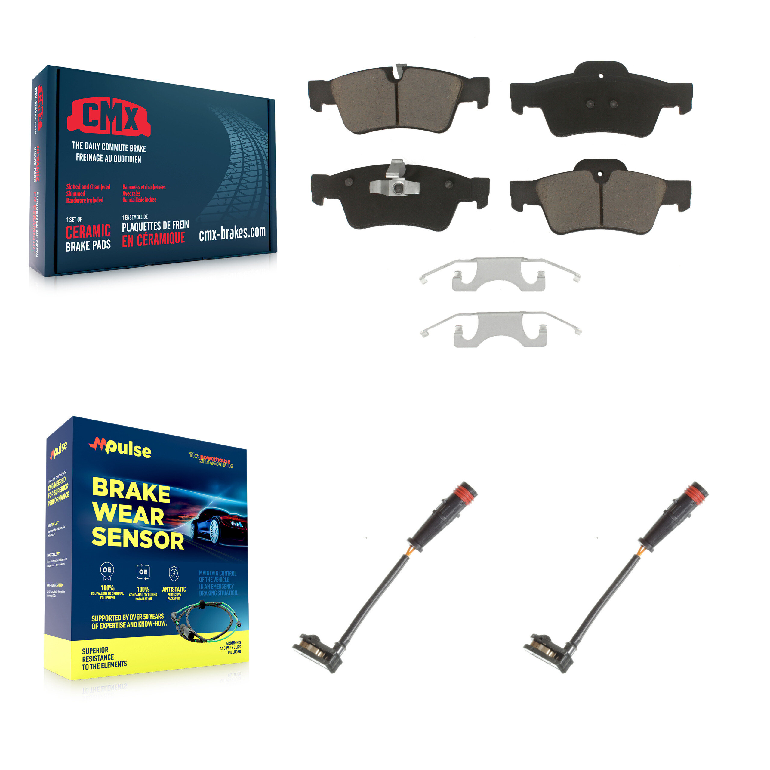 CMX - KCW-100958 - Rear Disc Brake Pad Kits