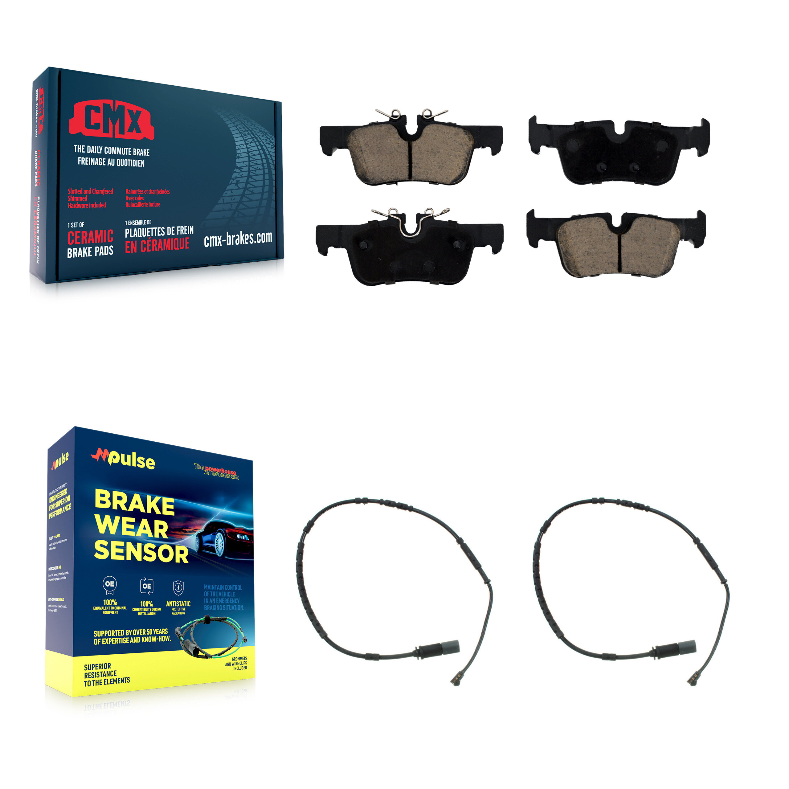 CMX - KCW-100965 - Rear Disc Brake Pad Kits