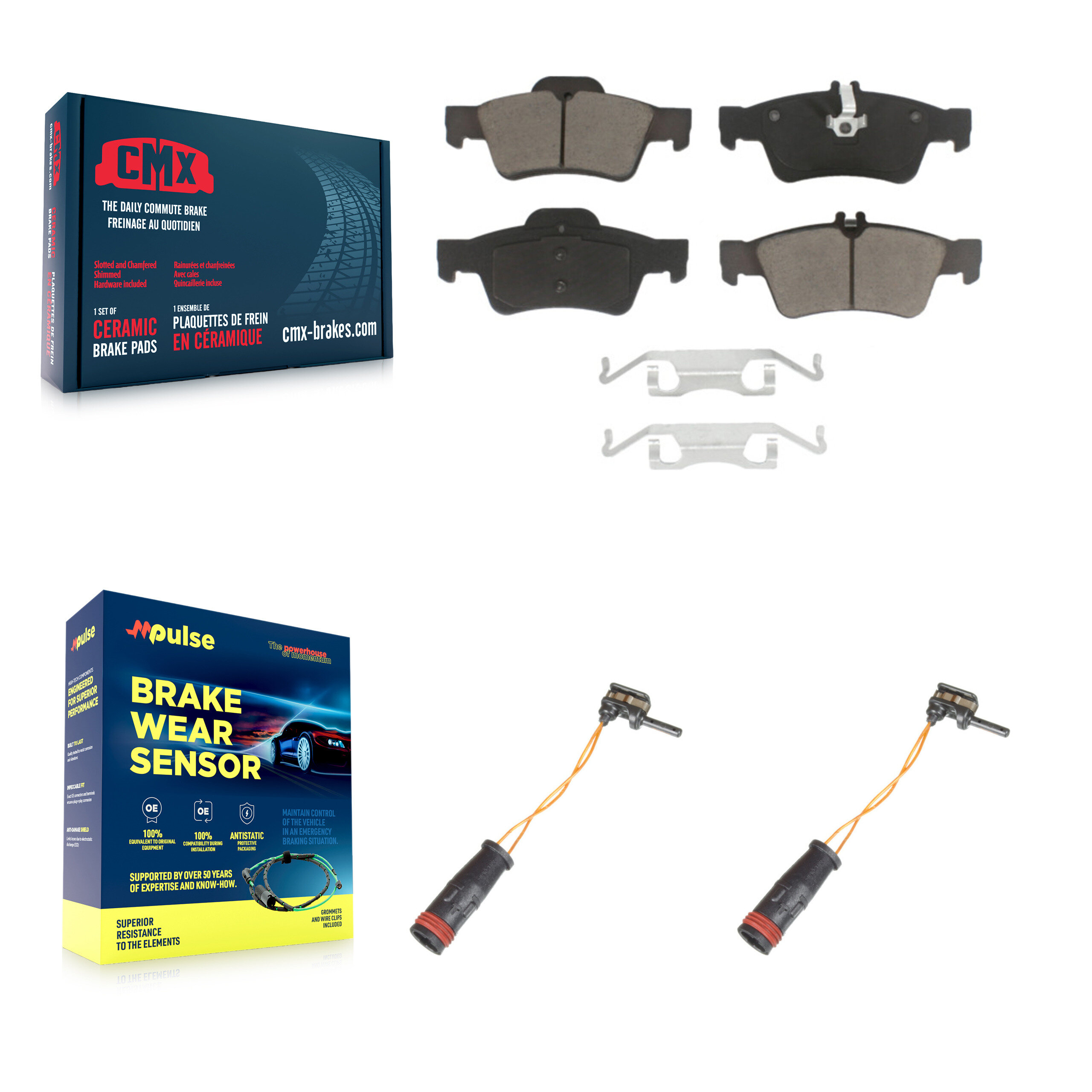 CMX - KCW-100968 - Rear Disc Brake Pad Kits