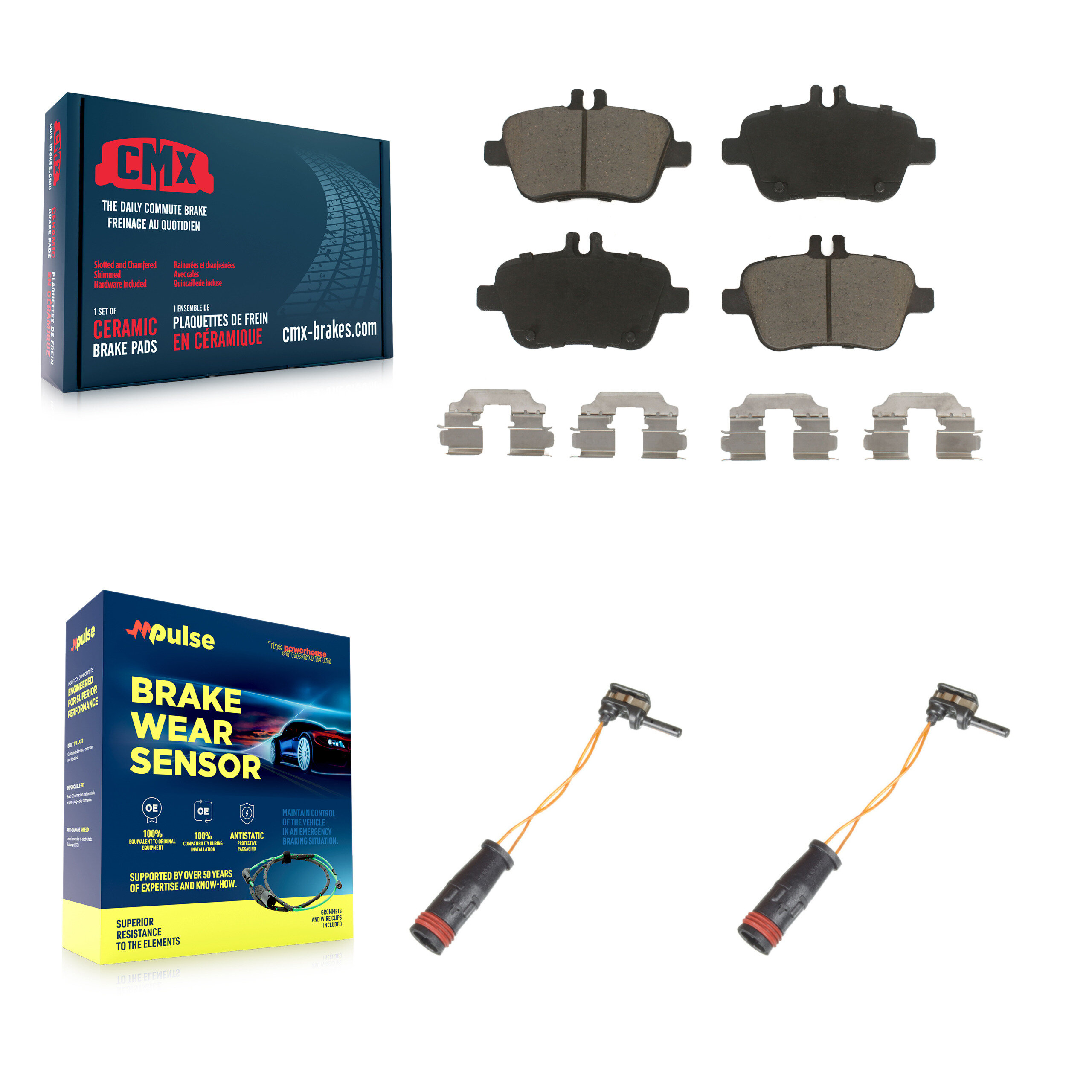 CMX - KCW-100971 - Rear Disc Brake Pad Kits