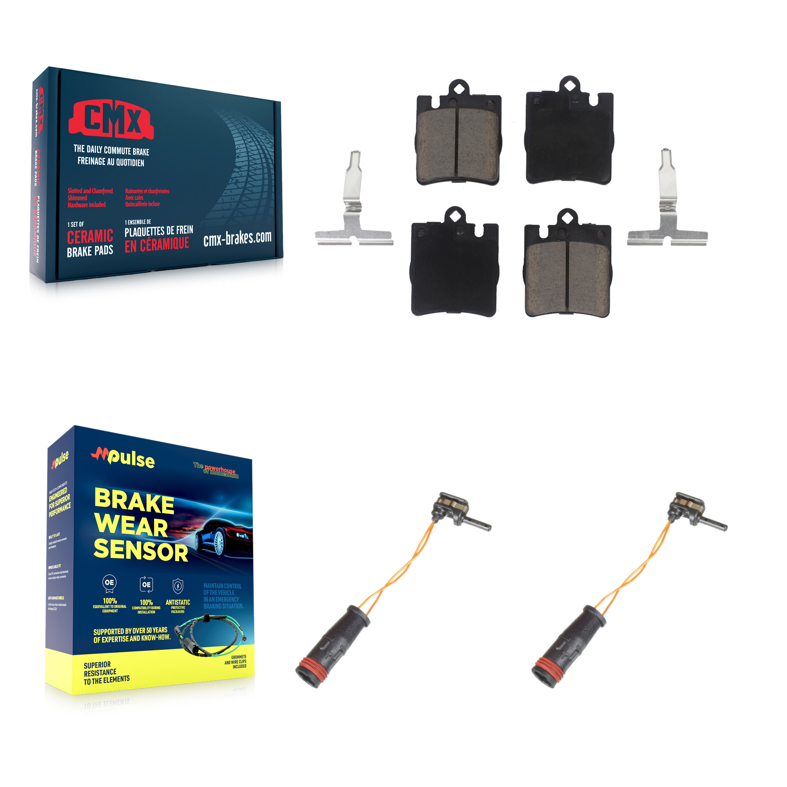 CMX - KCW-100972 - Rear Disc Brake Pad Kits