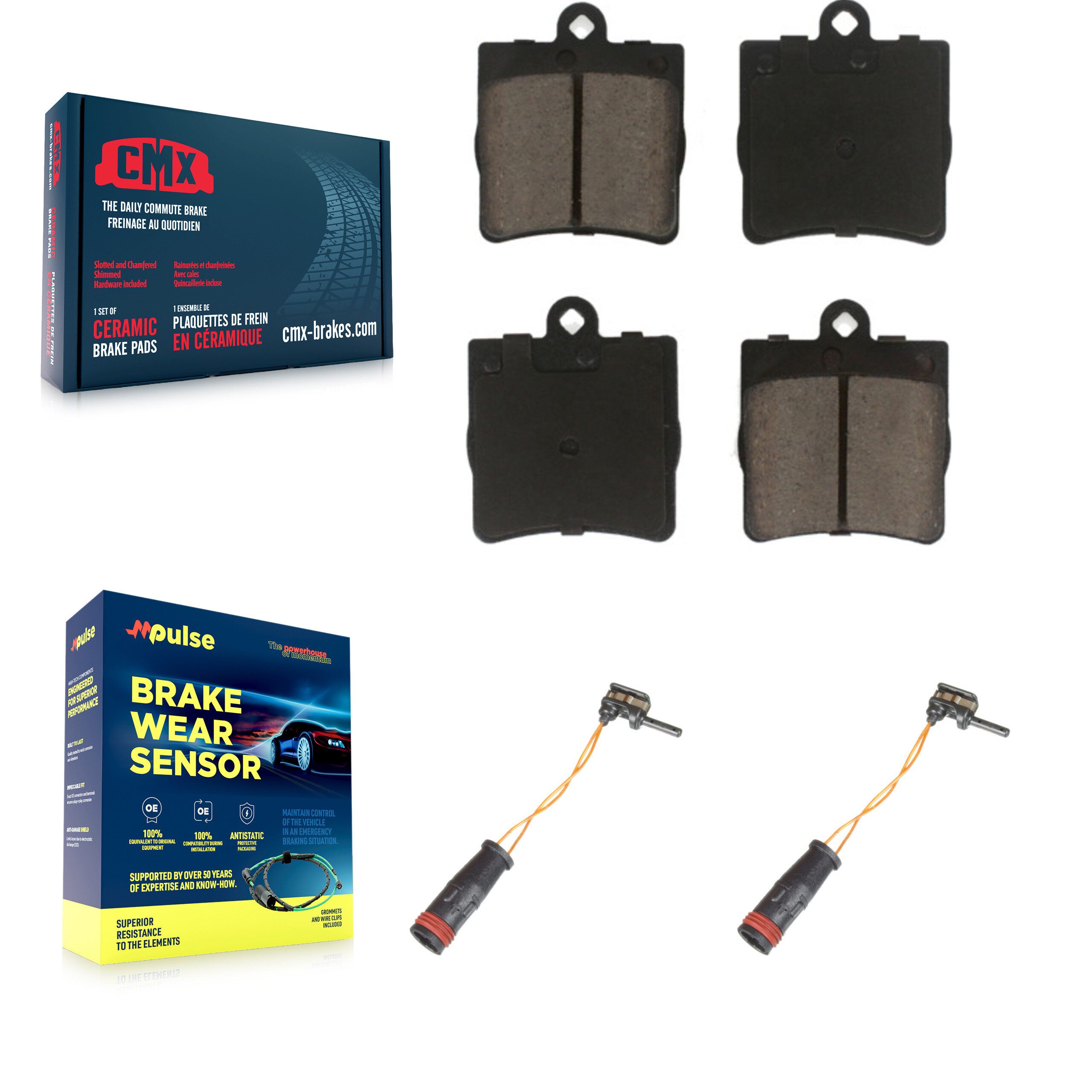 CMX - KCW-100973 - Rear Disc Brake Pad Kits