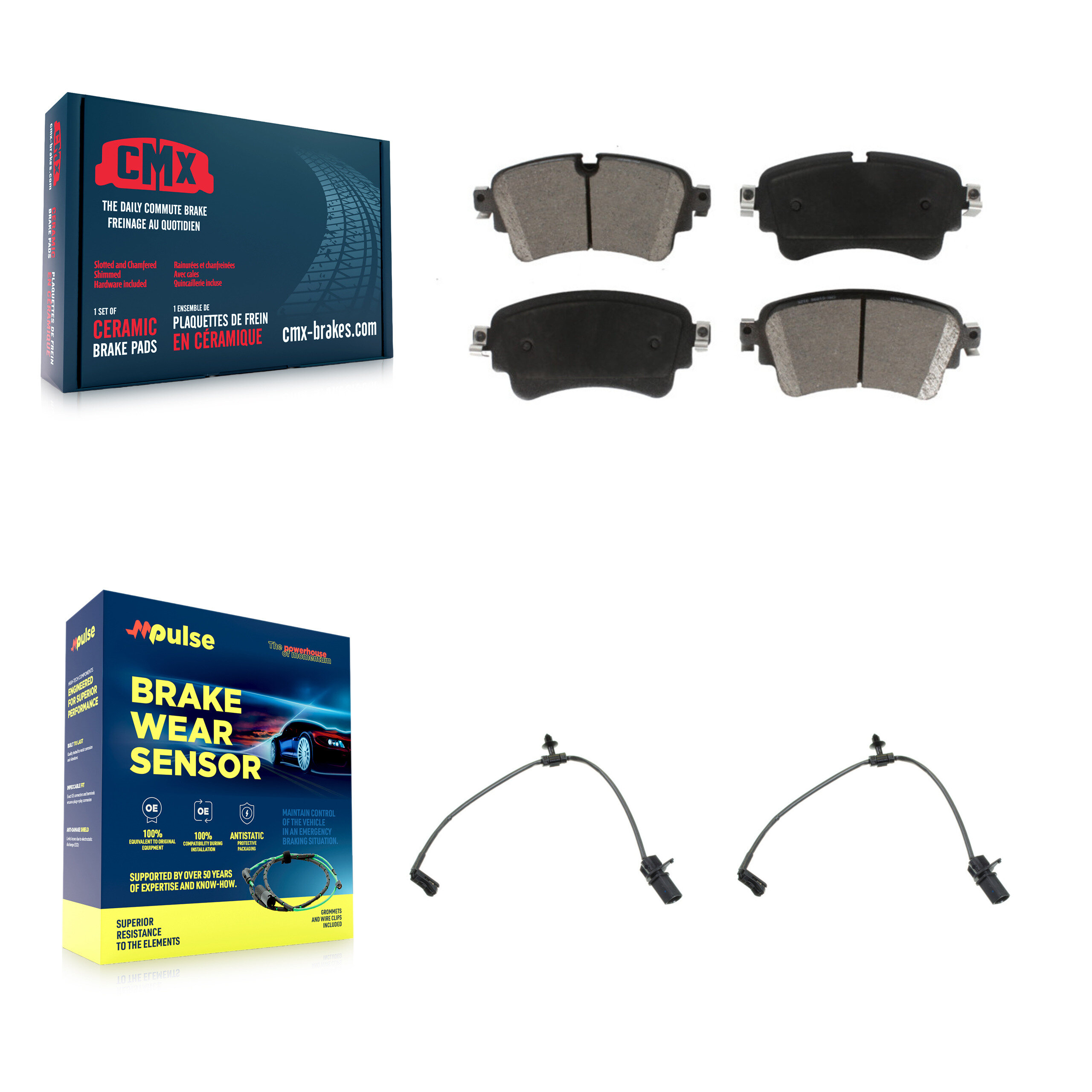 CMX - KCW-100975 - Rear Disc Brake Pad Kits