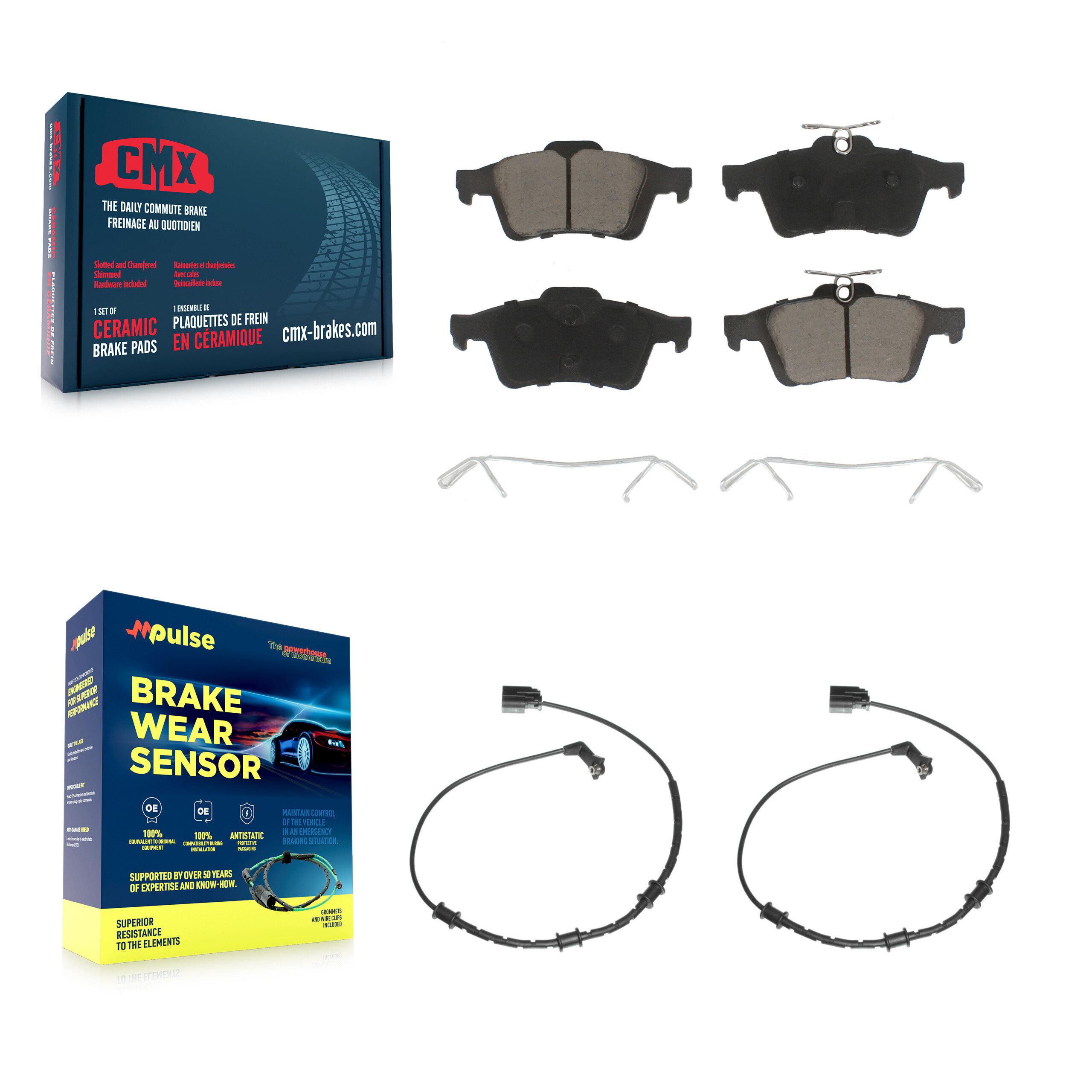 CMX - KCW-100981 - Rear Disc Brake Pad Kits