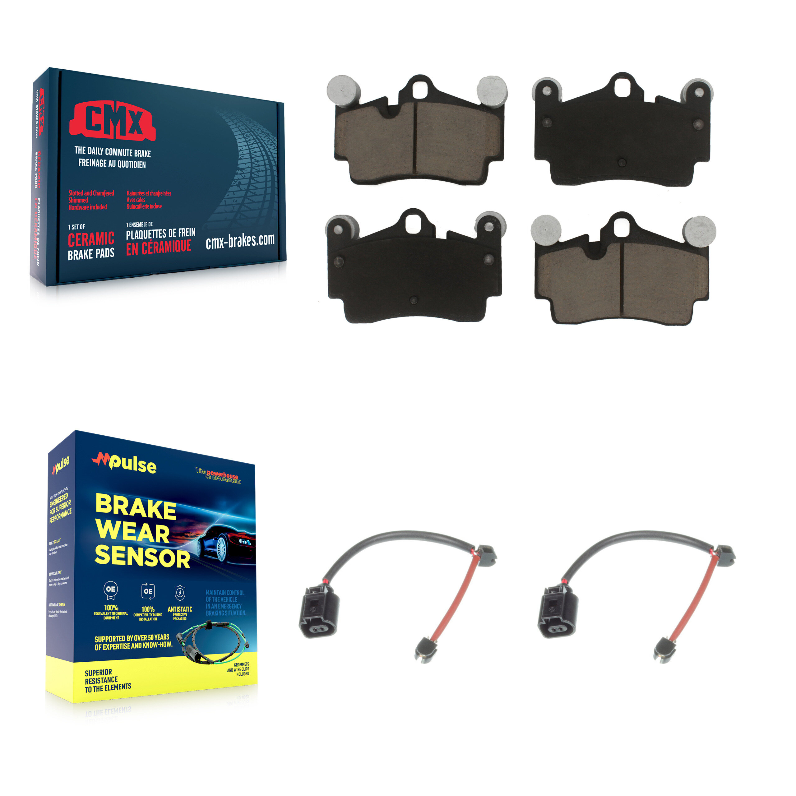 CMX - KCW-100982 - Rear Disc Brake Pad Kits