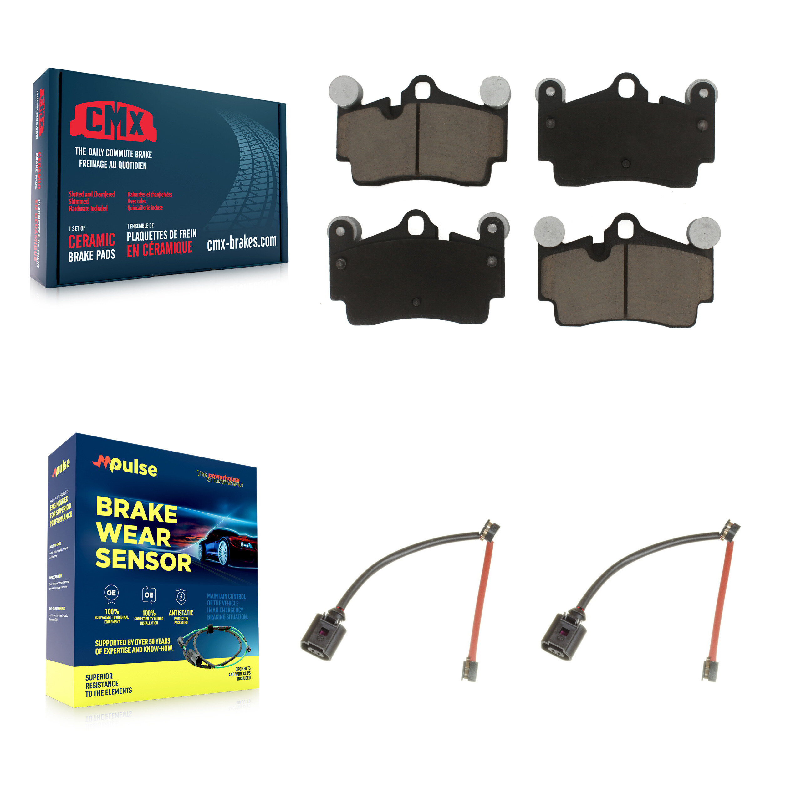 CMX - KCW-100983 - Rear Disc Brake Pad Kits