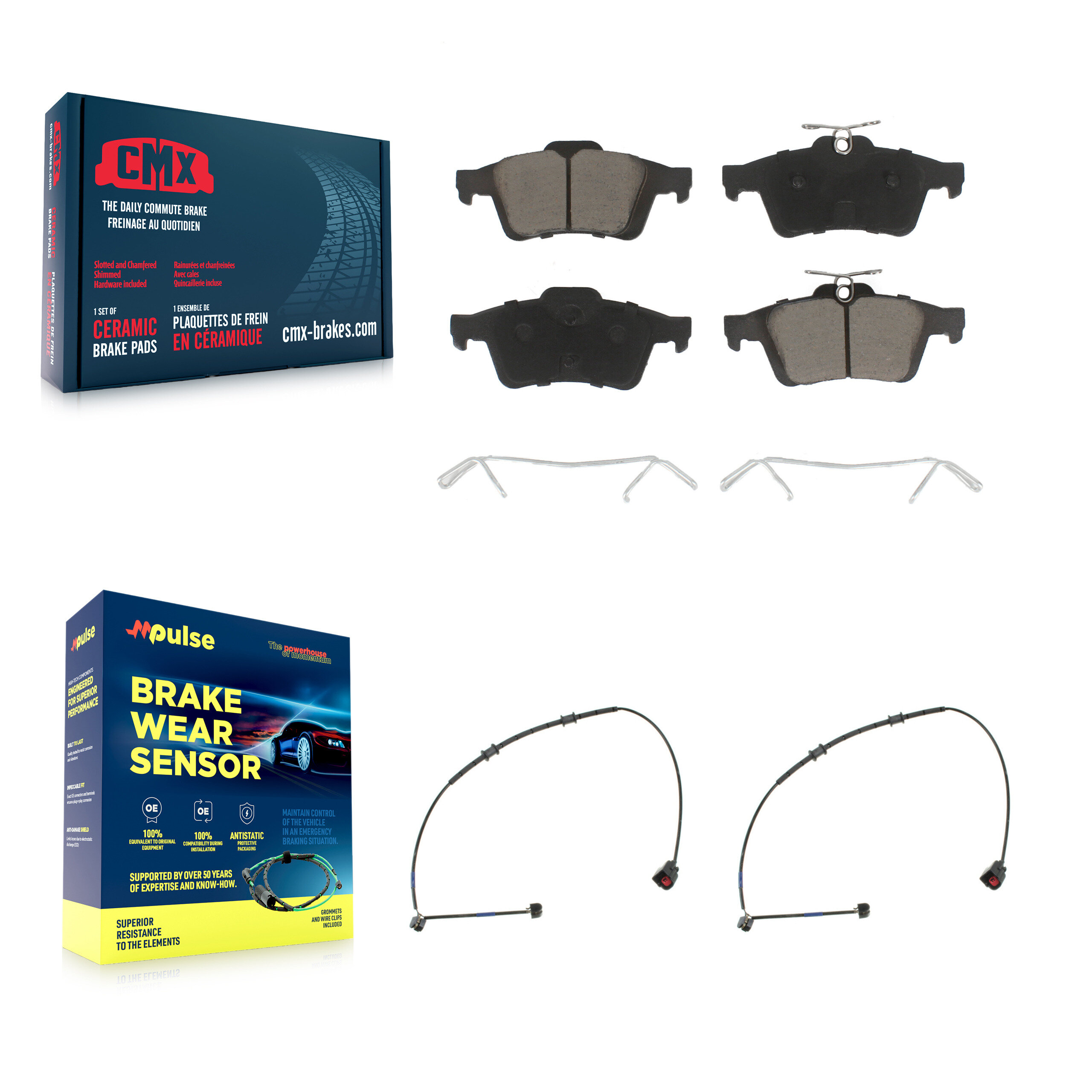 CMX - KCW-100984 - Rear Disc Brake Pad Kits