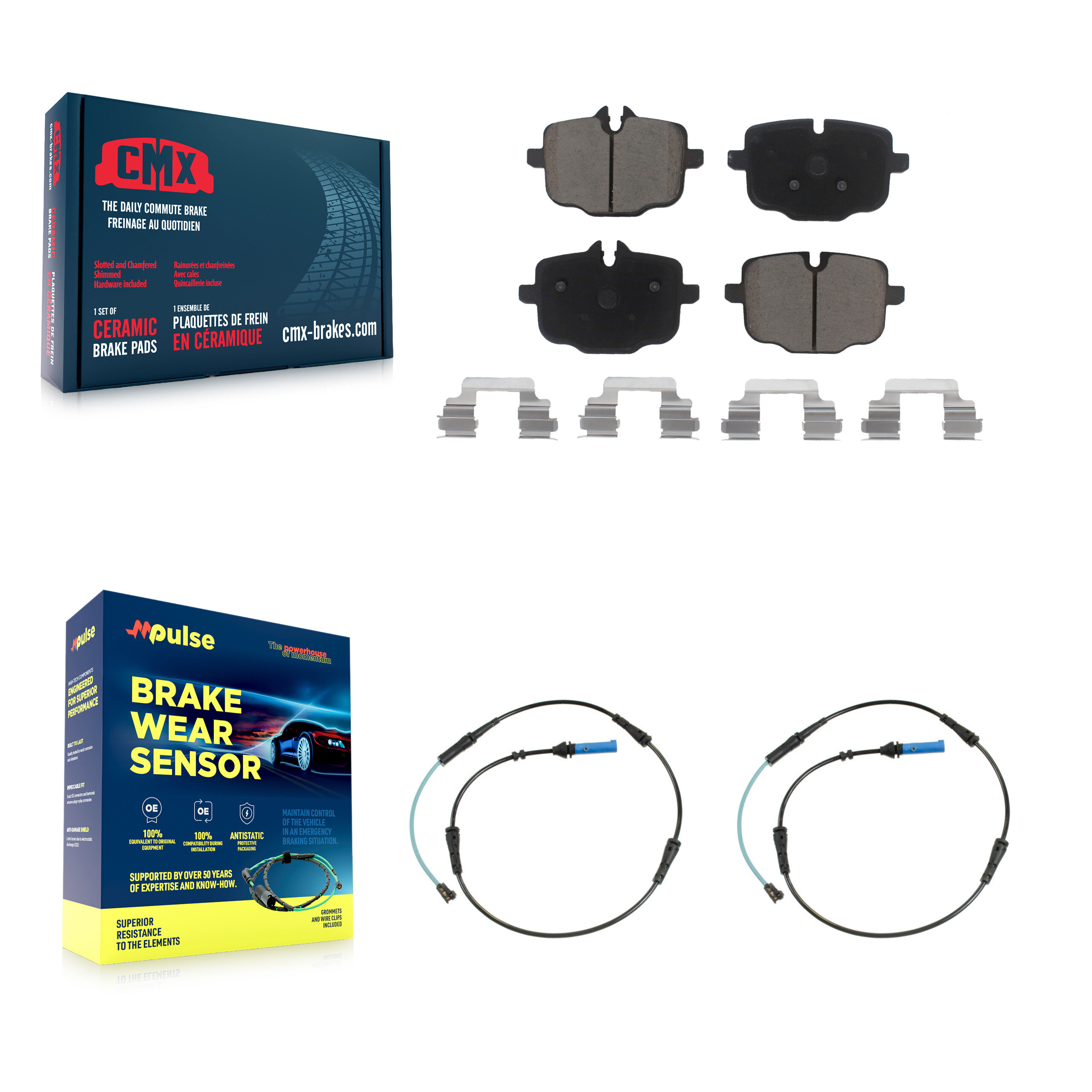 CMX - KCW-100990 - Rear Disc Brake Pad Kits